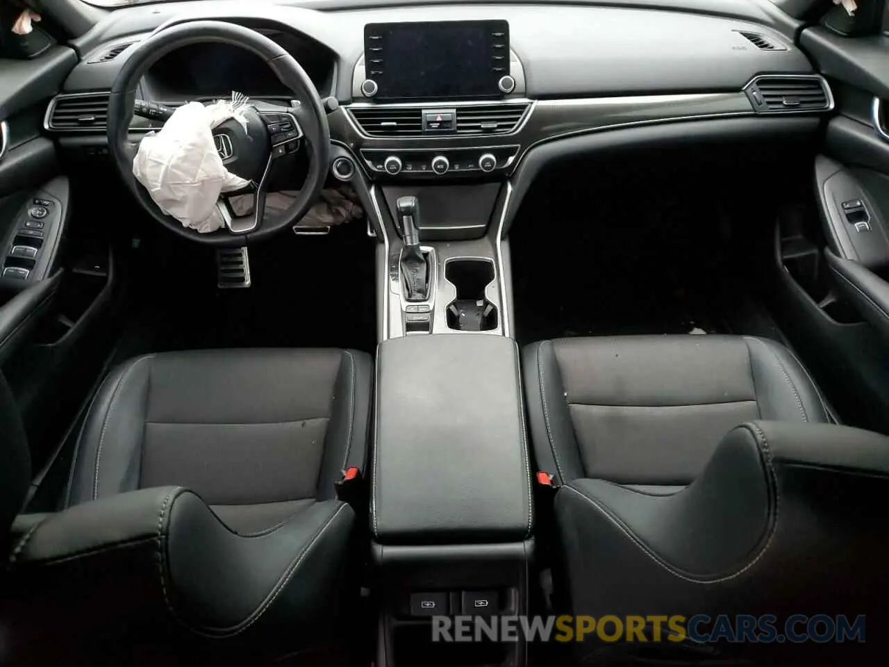 8 fotografías del automóvil dañado 1HGCV1F3XMA073884 HONDA ACCORD 2021
