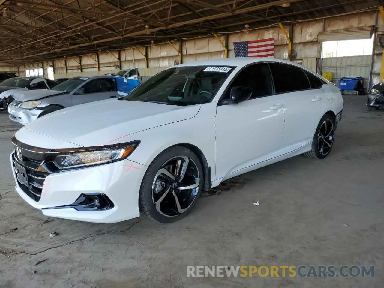 1 fotografías del automóvil dañado 1HGCV1F3XMA082732 HONDA ACCORD 2021