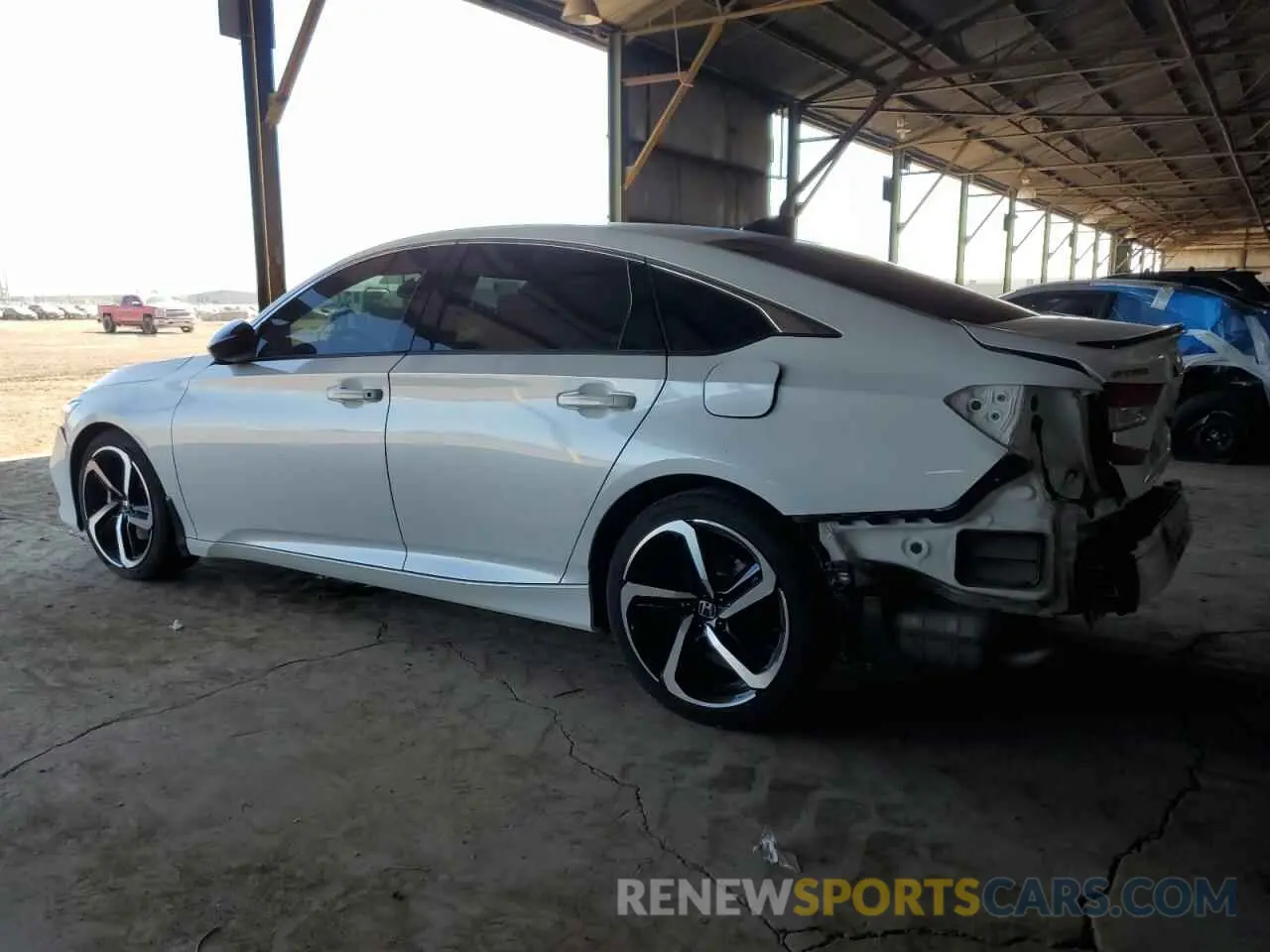 2 fotografías del automóvil dañado 1HGCV1F3XMA082732 HONDA ACCORD 2021