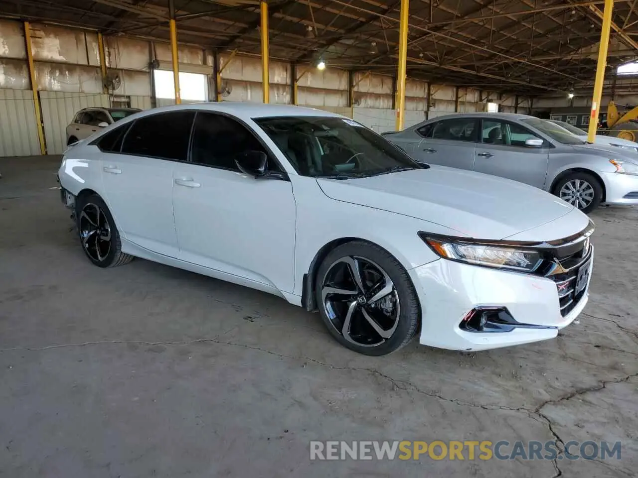 4 fotografías del automóvil dañado 1HGCV1F3XMA082732 HONDA ACCORD 2021
