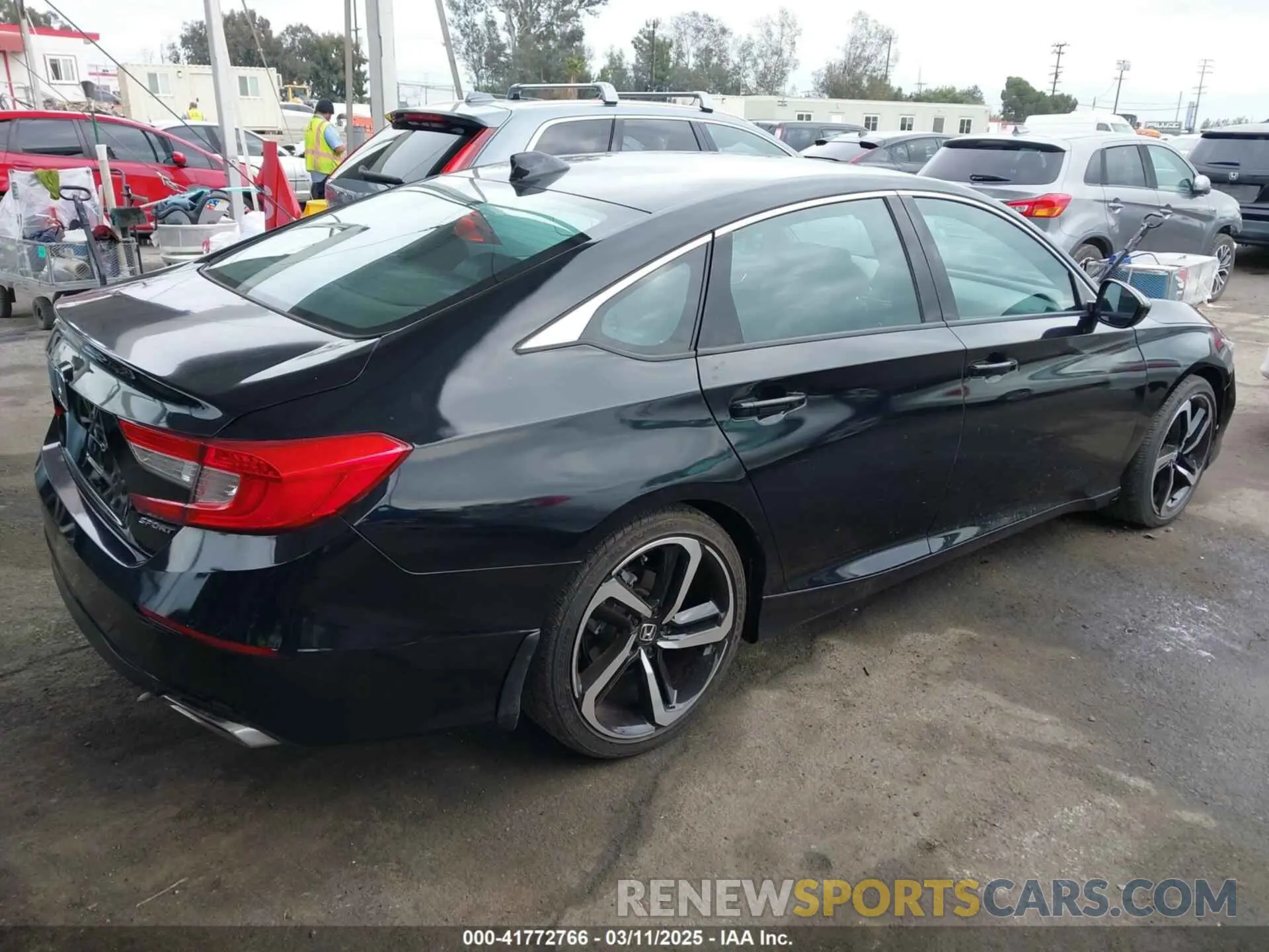 4 fotografías del automóvil dañado 1HGCV1F3XMA110478 HONDA ACCORD 2021