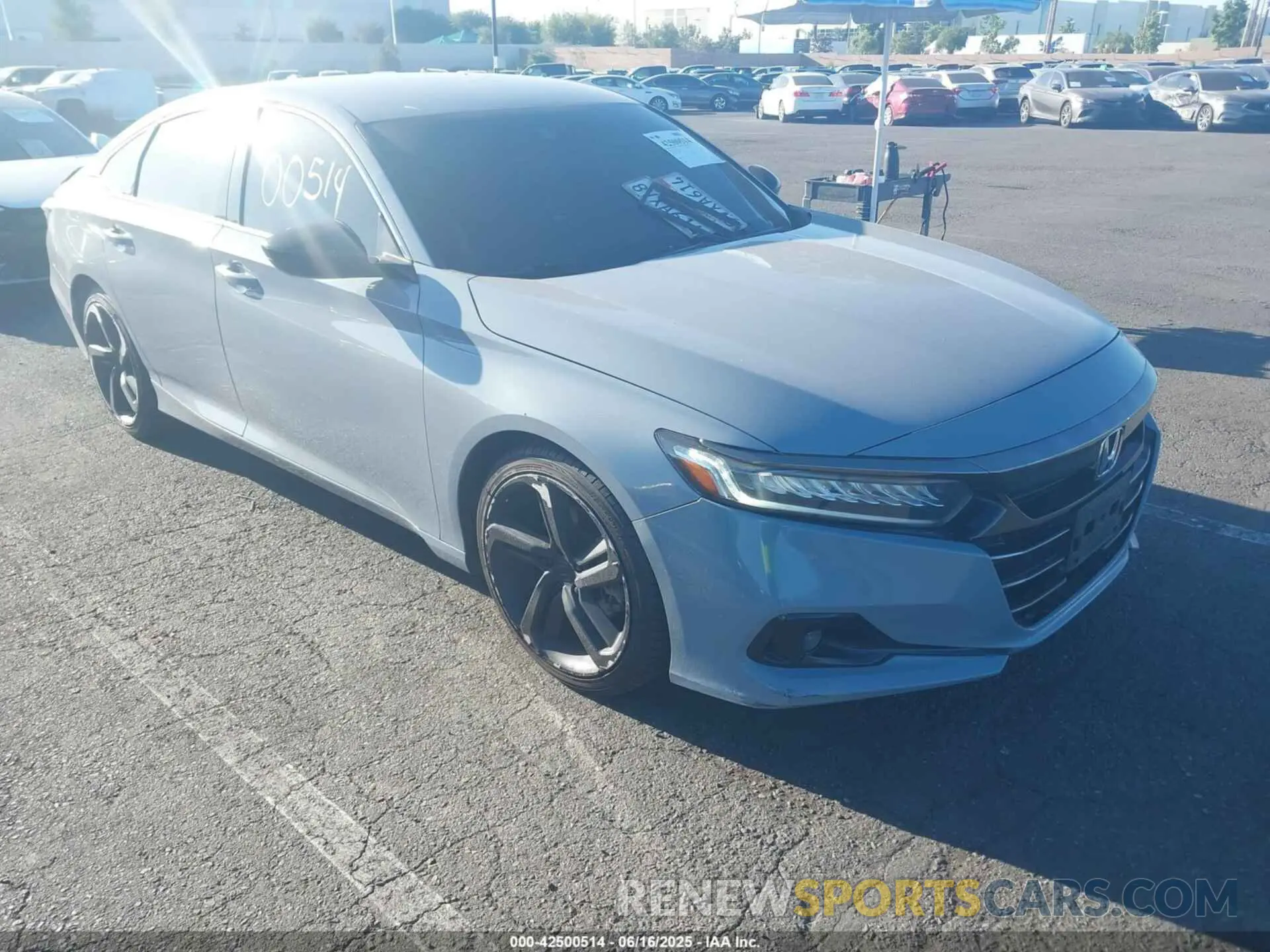 1 fotografías del automóvil dañado 1HGCV1F40MA032513 HONDA ACCORD 2021
