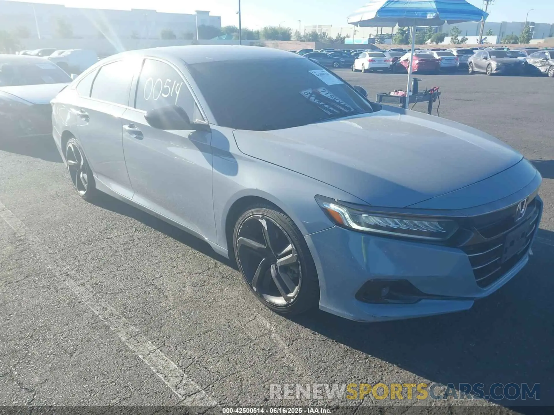 13 fotografías del automóvil dañado 1HGCV1F40MA032513 HONDA ACCORD 2021