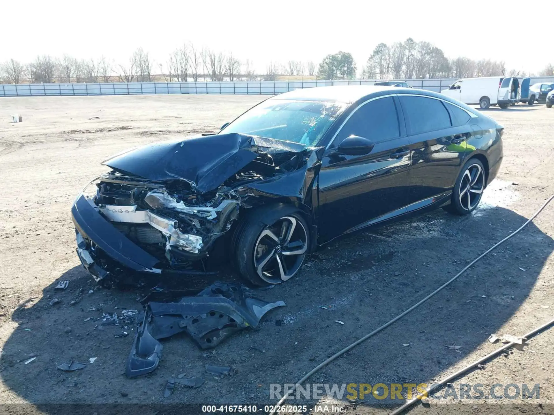 2 fotografías del automóvil dañado 1HGCV1F40MA034049 HONDA ACCORD 2021