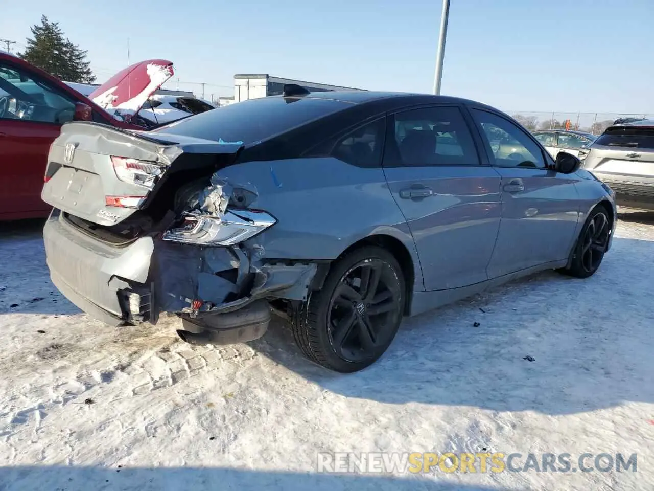 3 fotografías del automóvil dañado 1HGCV1F40MA051532 HONDA ACCORD 2021
