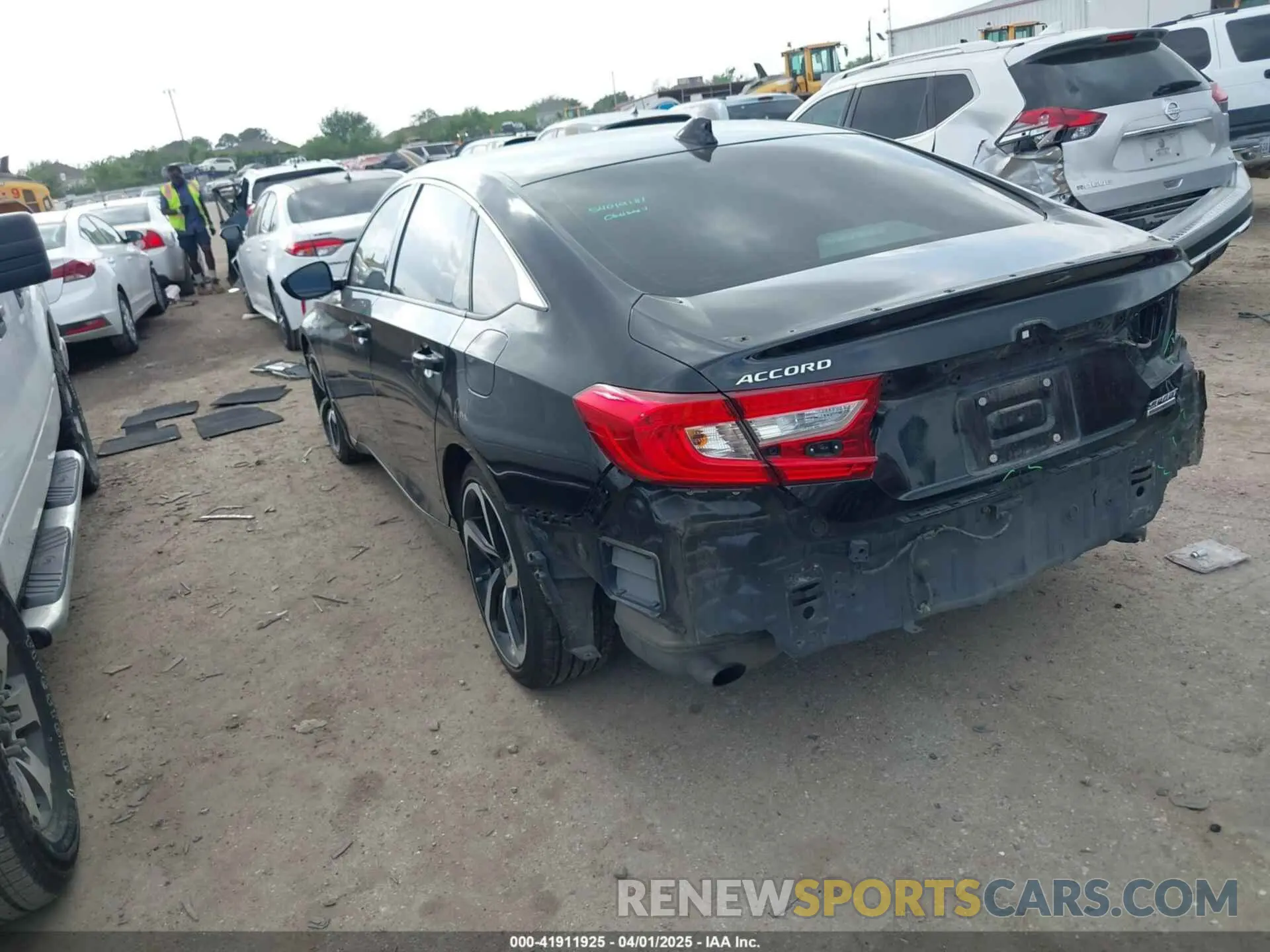 3 fotografías del automóvil dañado 1HGCV1F40MA051644 HONDA ACCORD 2021