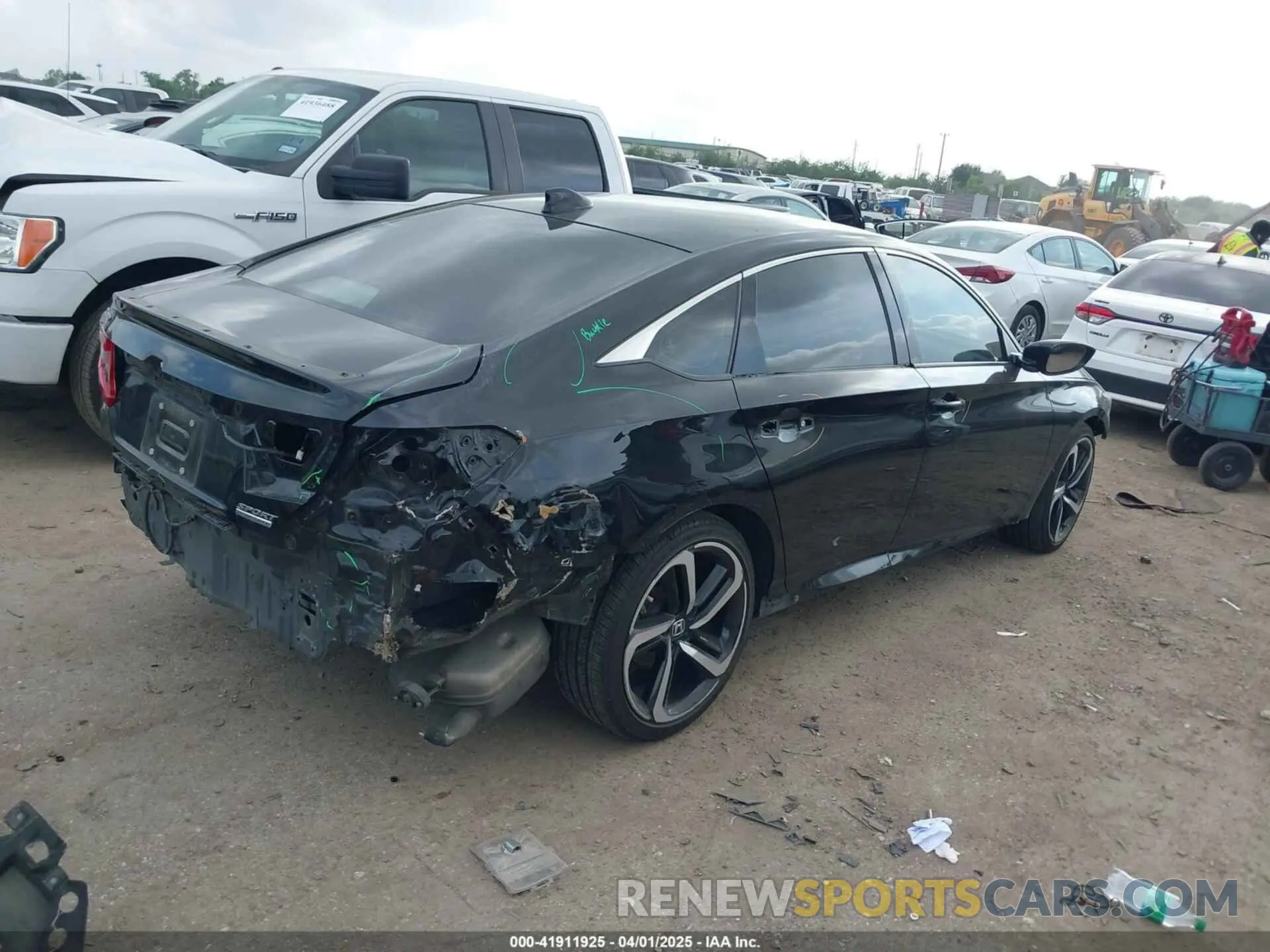 4 fotografías del automóvil dañado 1HGCV1F40MA051644 HONDA ACCORD 2021