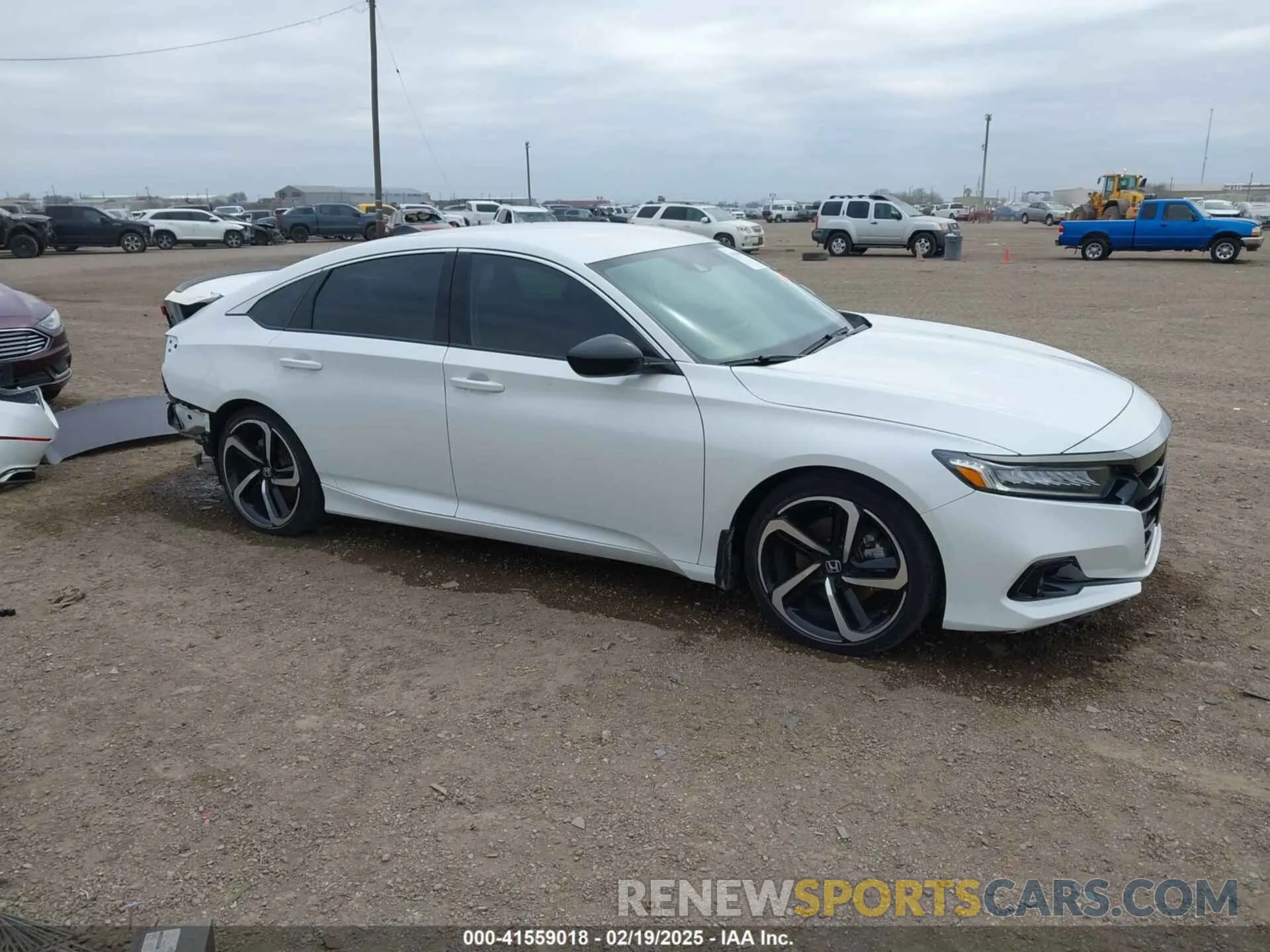 1 fotografías del automóvil dañado 1HGCV1F40MA055550 HONDA ACCORD 2021