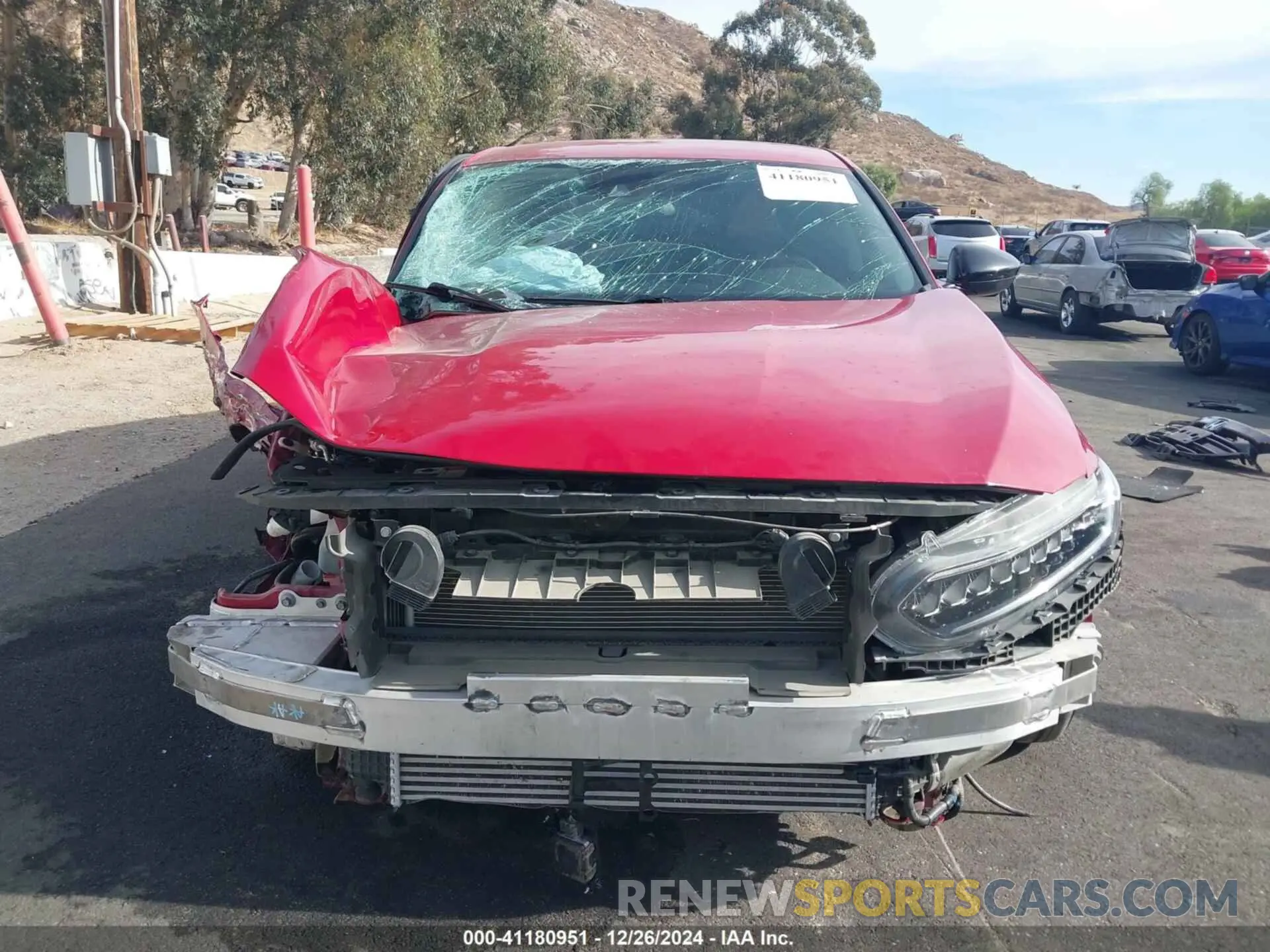13 fotografías del automóvil dañado 1HGCV1F40MA074907 HONDA ACCORD 2021