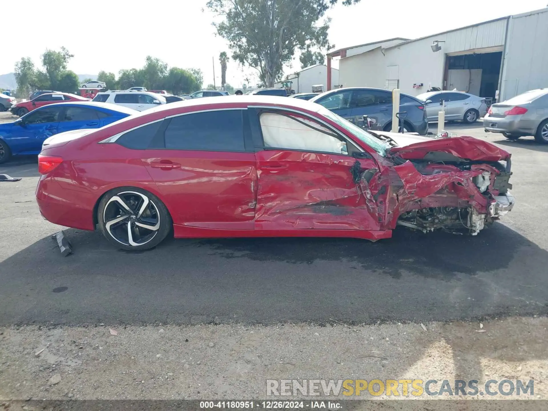 14 fotografías del automóvil dañado 1HGCV1F40MA074907 HONDA ACCORD 2021
