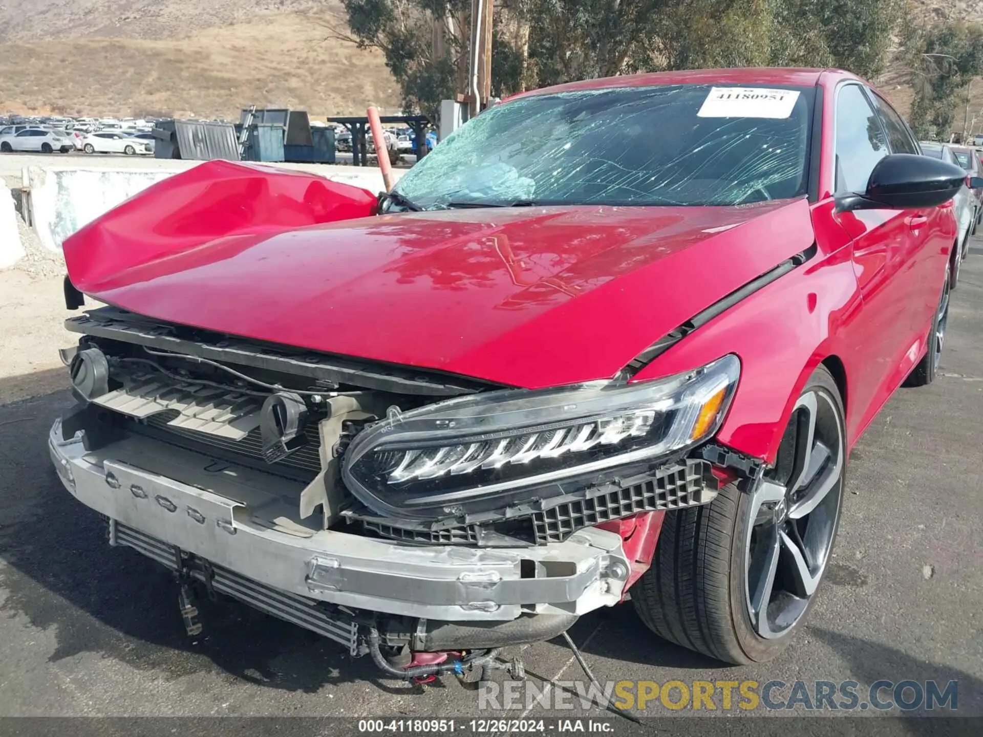 6 fotografías del automóvil dañado 1HGCV1F40MA074907 HONDA ACCORD 2021