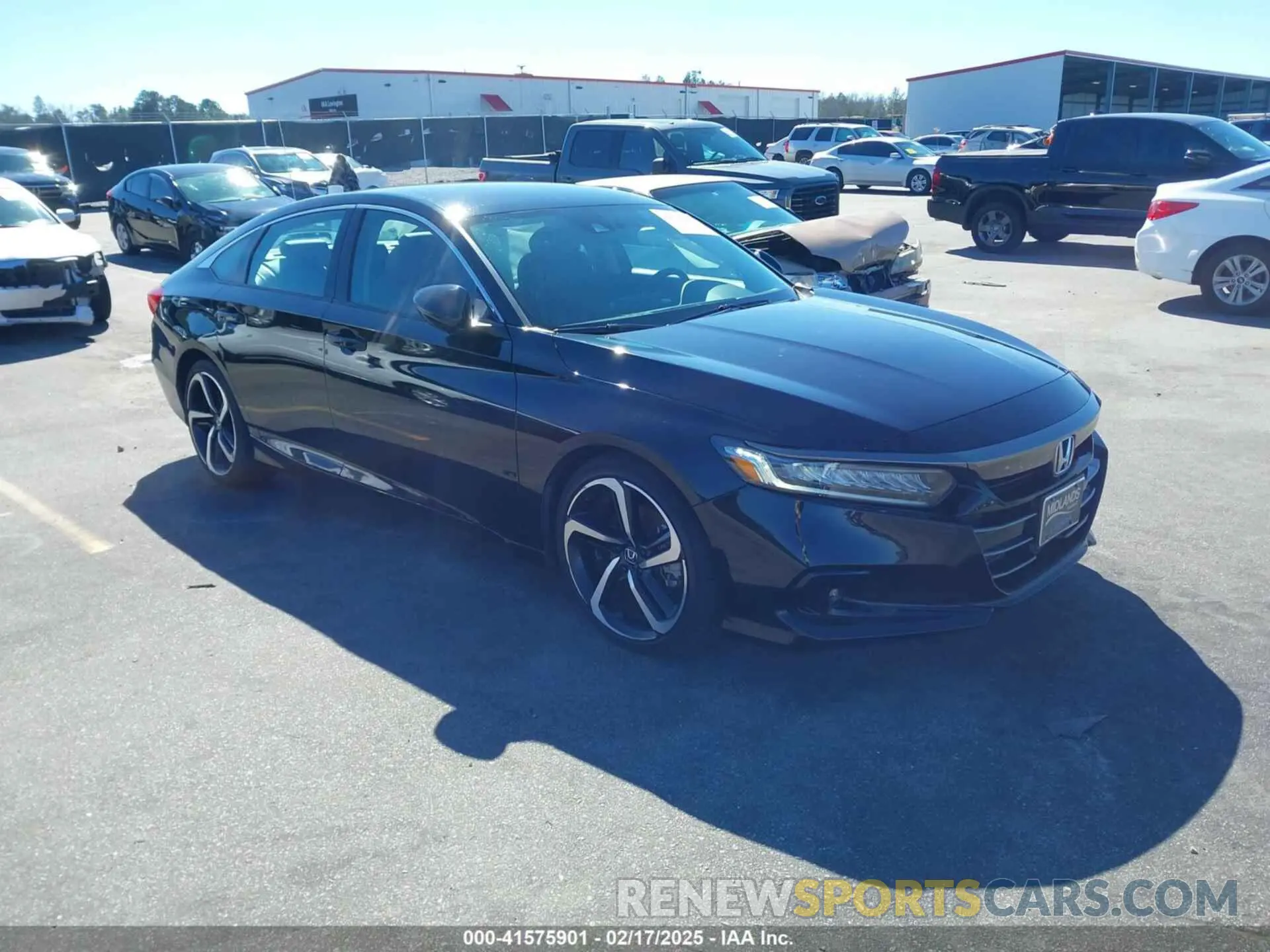 1 fotografías del automóvil dañado 1HGCV1F40MA094705 HONDA ACCORD 2021