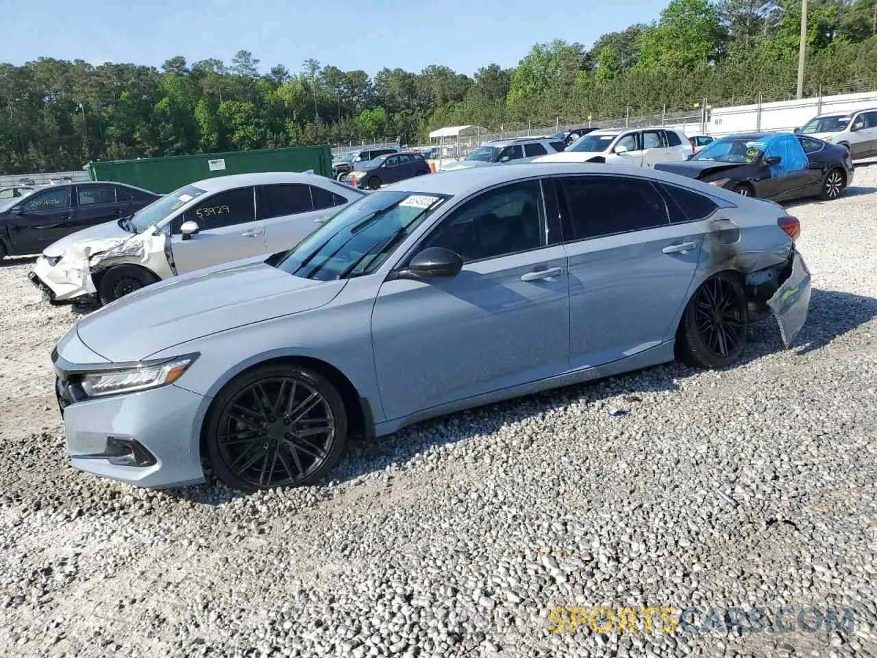 1 fotografías del automóvil dañado 1HGCV1F41MA015512 HONDA ACCORD 2021
