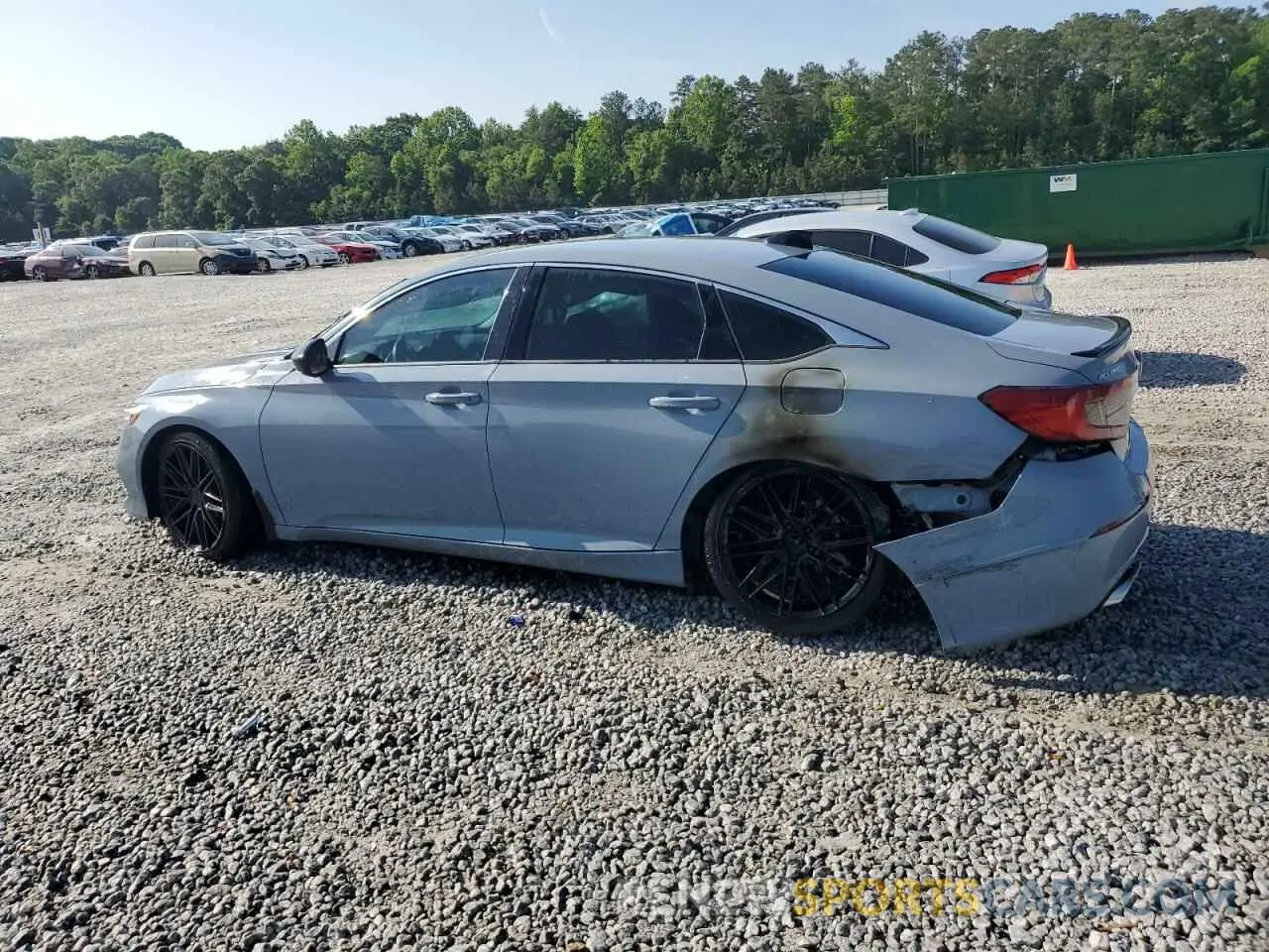 2 fotografías del automóvil dañado 1HGCV1F41MA015512 HONDA ACCORD 2021