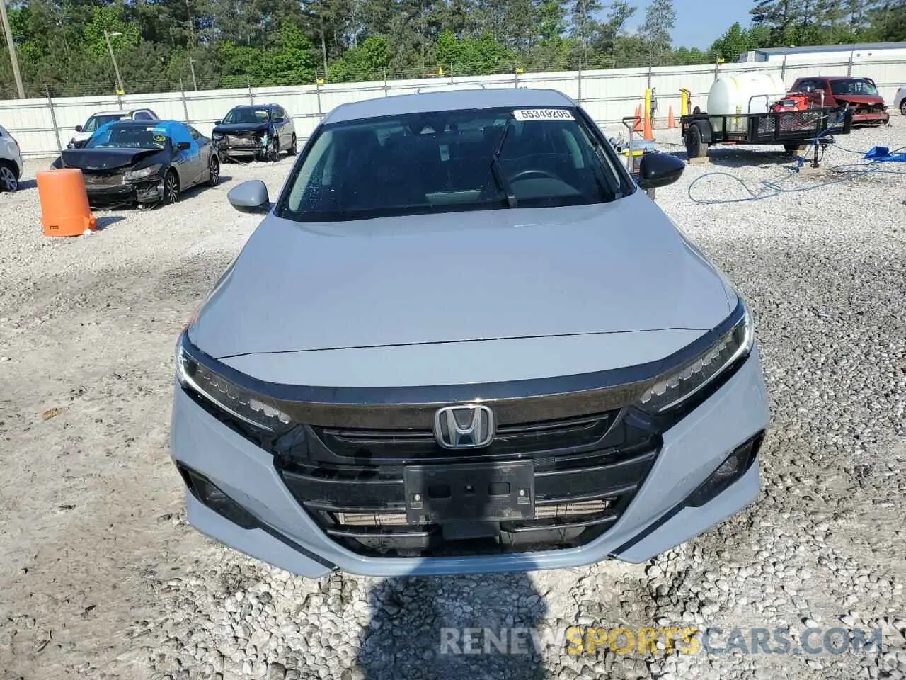 5 fotografías del automóvil dañado 1HGCV1F41MA015512 HONDA ACCORD 2021