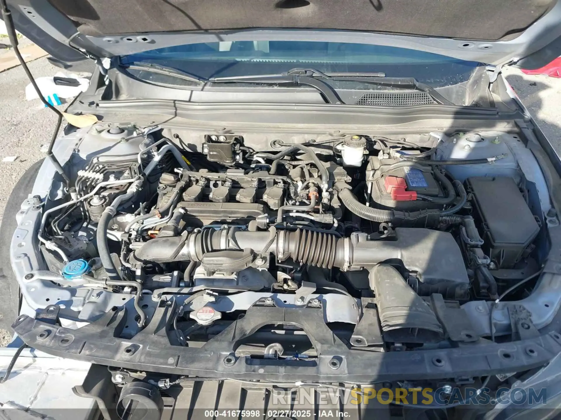 10 fotografías del automóvil dañado 1HGCV1F41MA040426 HONDA ACCORD 2021
