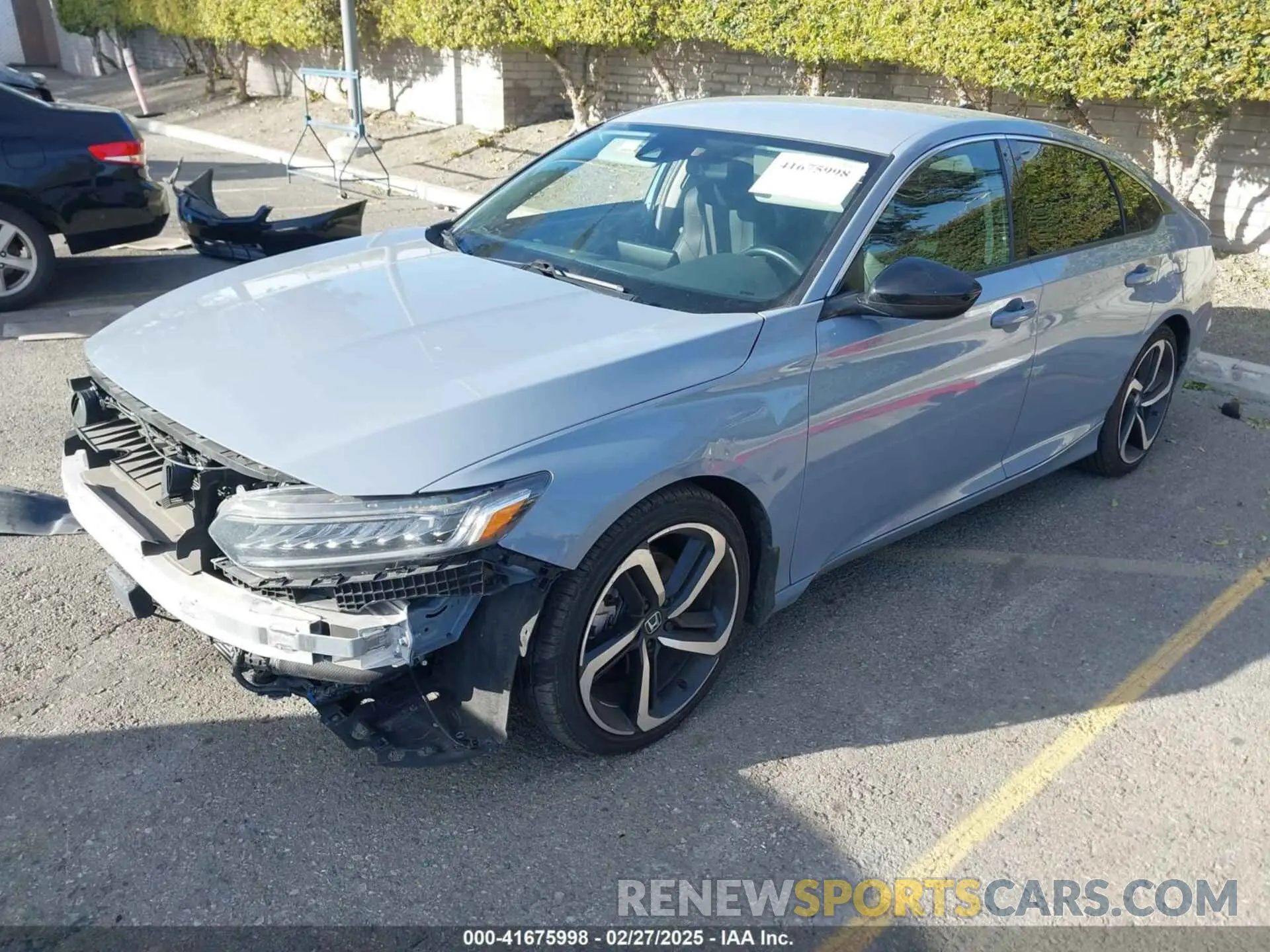 2 fotografías del automóvil dañado 1HGCV1F41MA040426 HONDA ACCORD 2021
