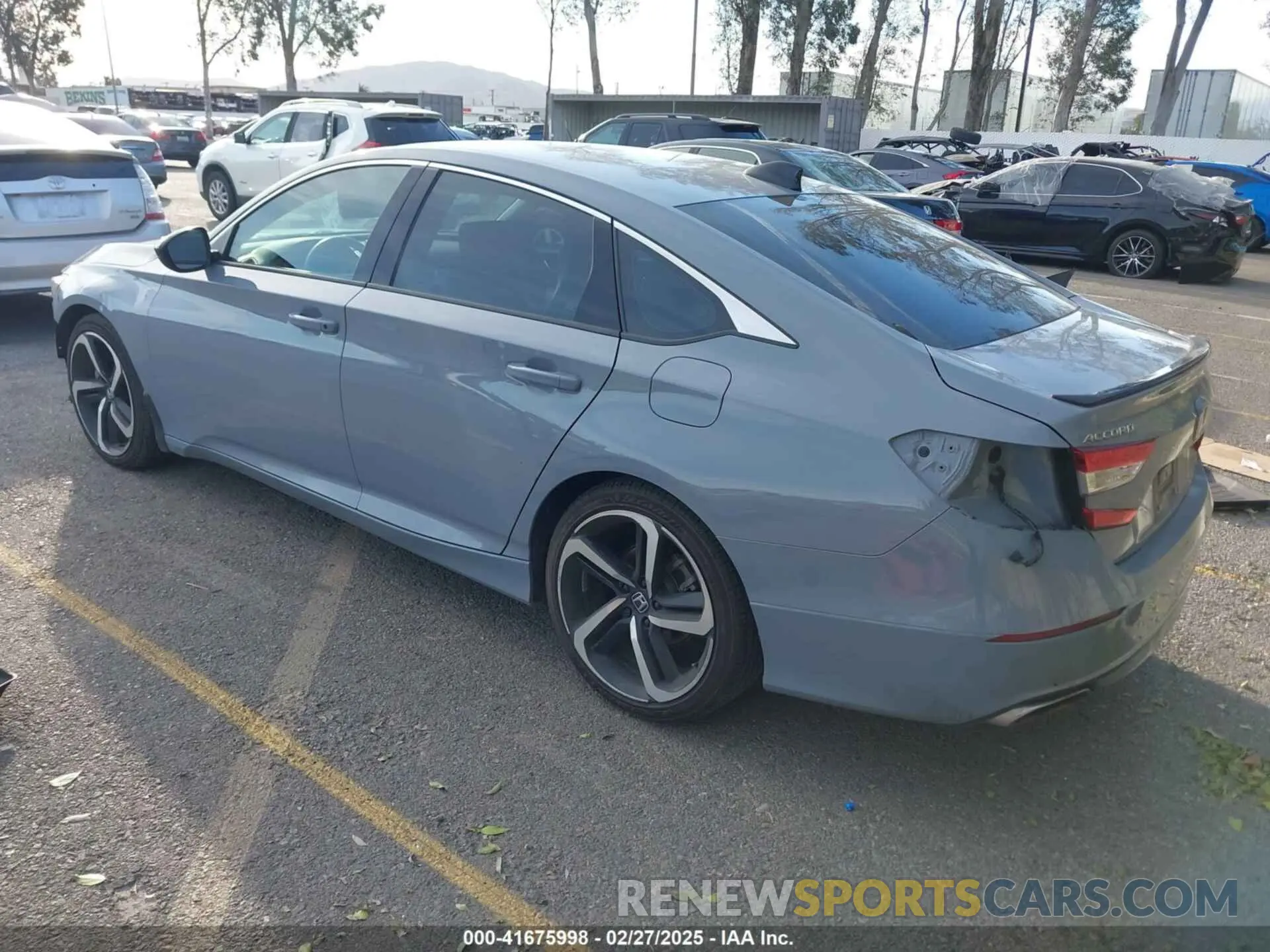 3 fotografías del automóvil dañado 1HGCV1F41MA040426 HONDA ACCORD 2021