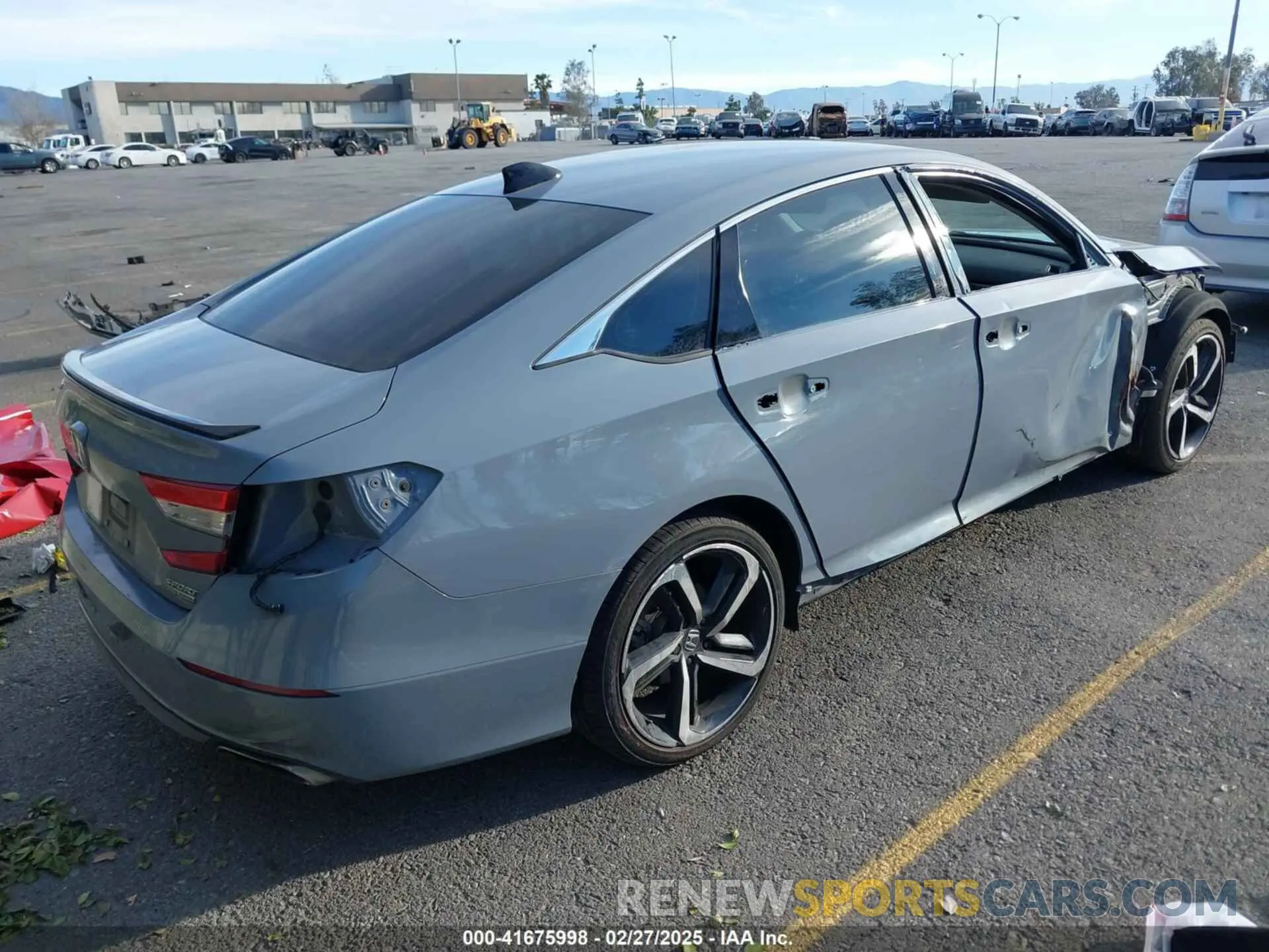 4 fotografías del automóvil dañado 1HGCV1F41MA040426 HONDA ACCORD 2021