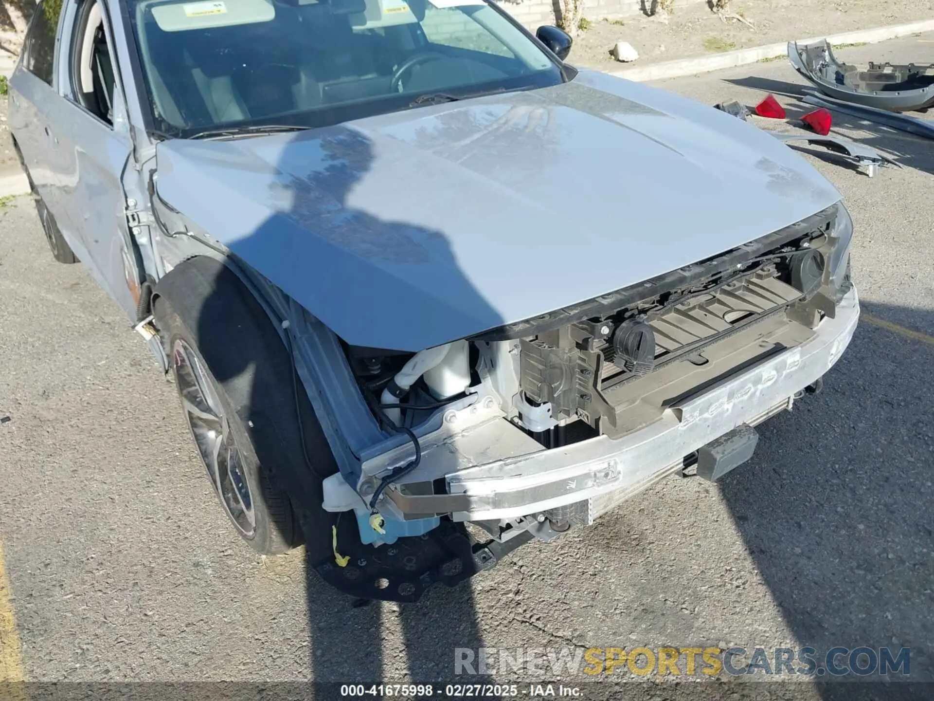 6 fotografías del automóvil dañado 1HGCV1F41MA040426 HONDA ACCORD 2021