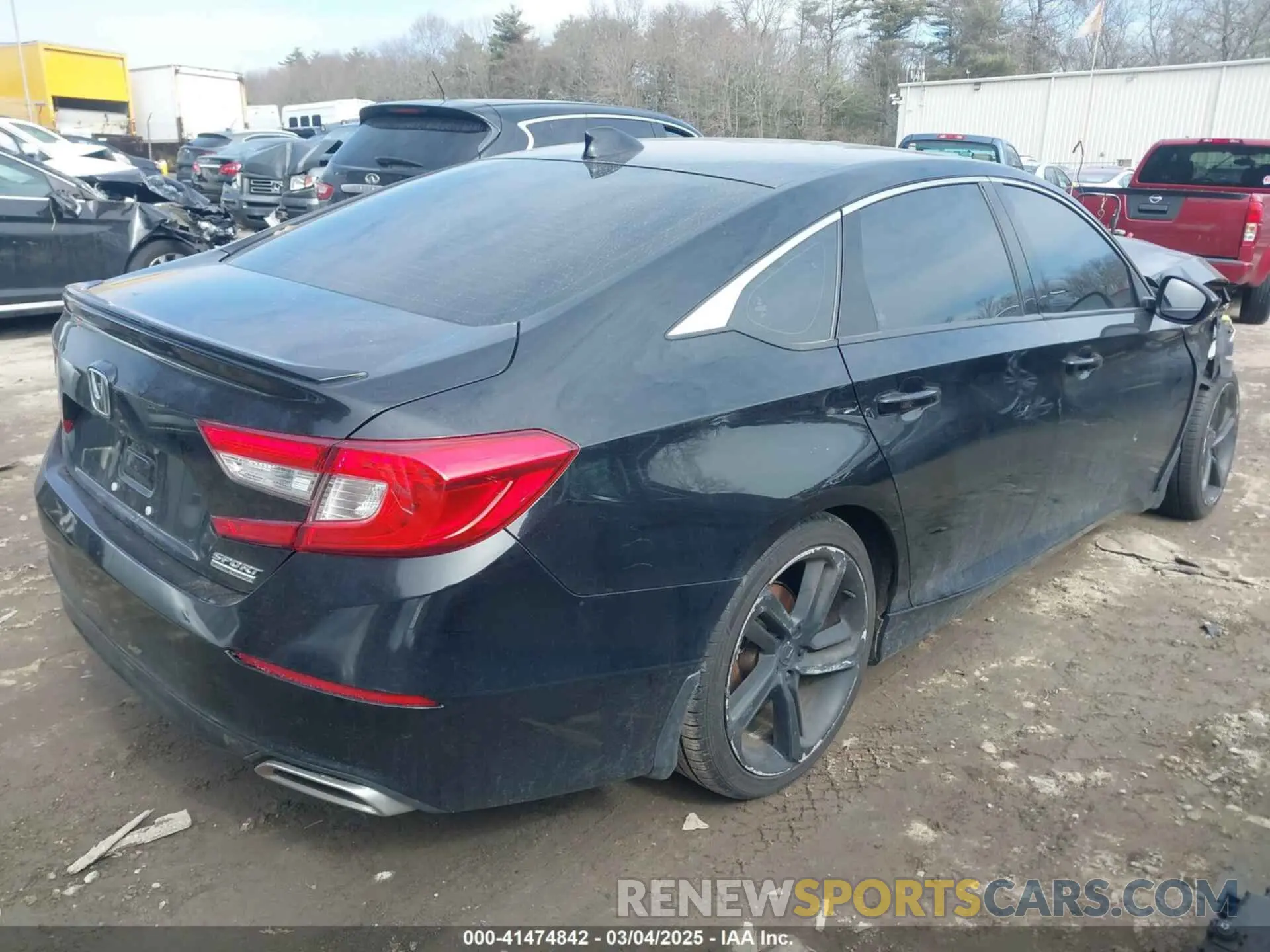 4 fotografías del automóvil dañado 1HGCV1F41MA063754 HONDA ACCORD 2021