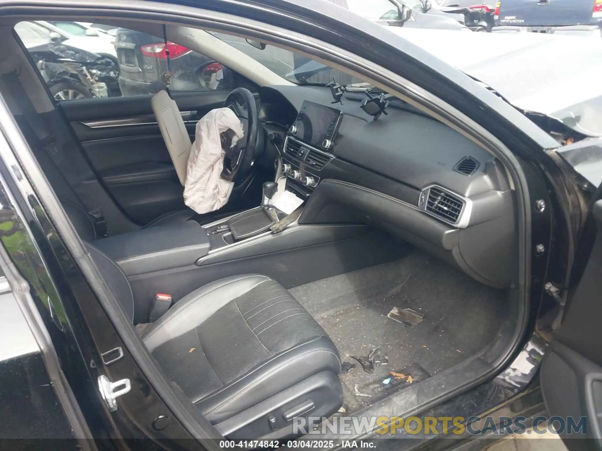 5 fotografías del automóvil dañado 1HGCV1F41MA063754 HONDA ACCORD 2021