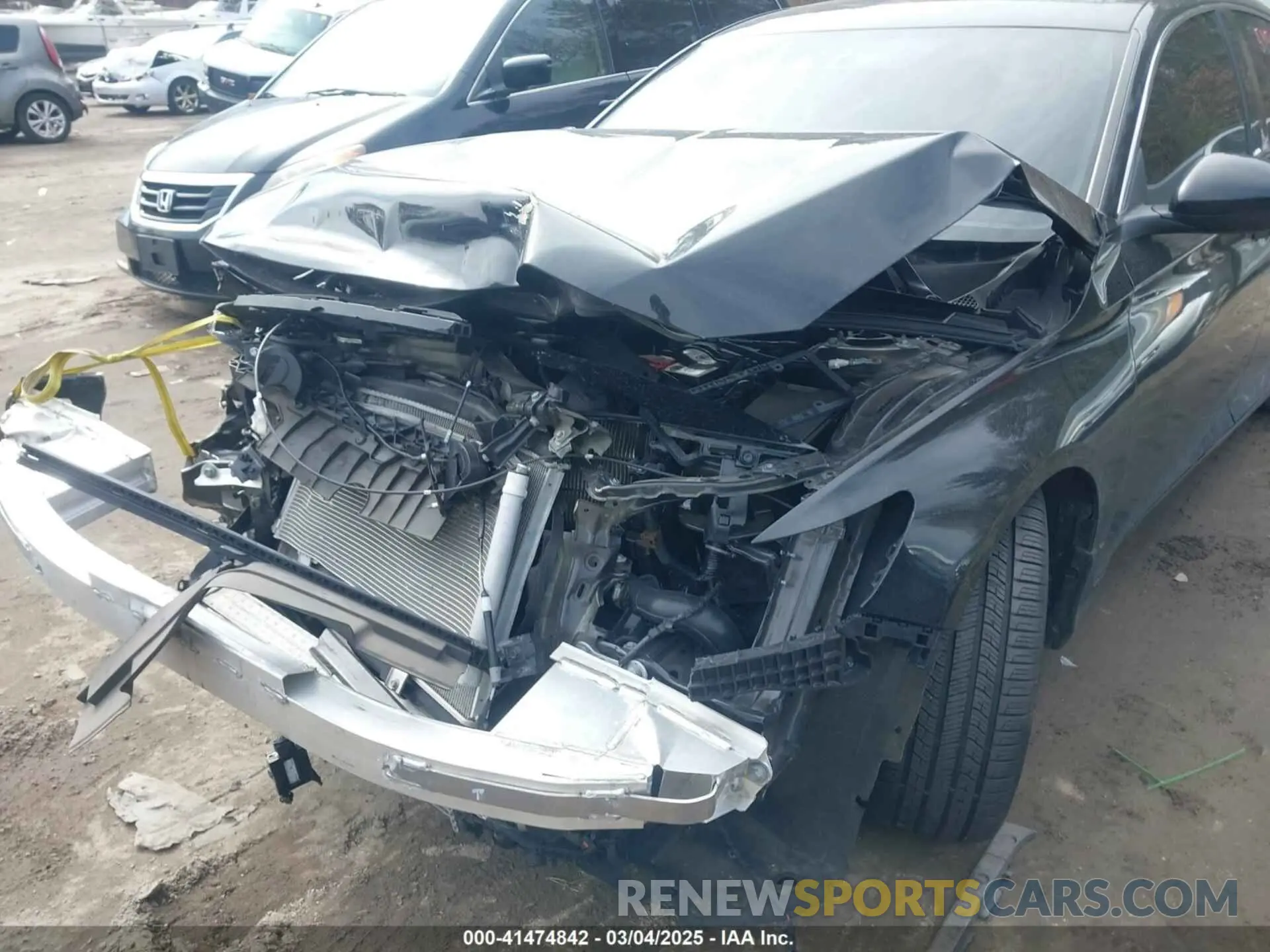 6 fotografías del automóvil dañado 1HGCV1F41MA063754 HONDA ACCORD 2021