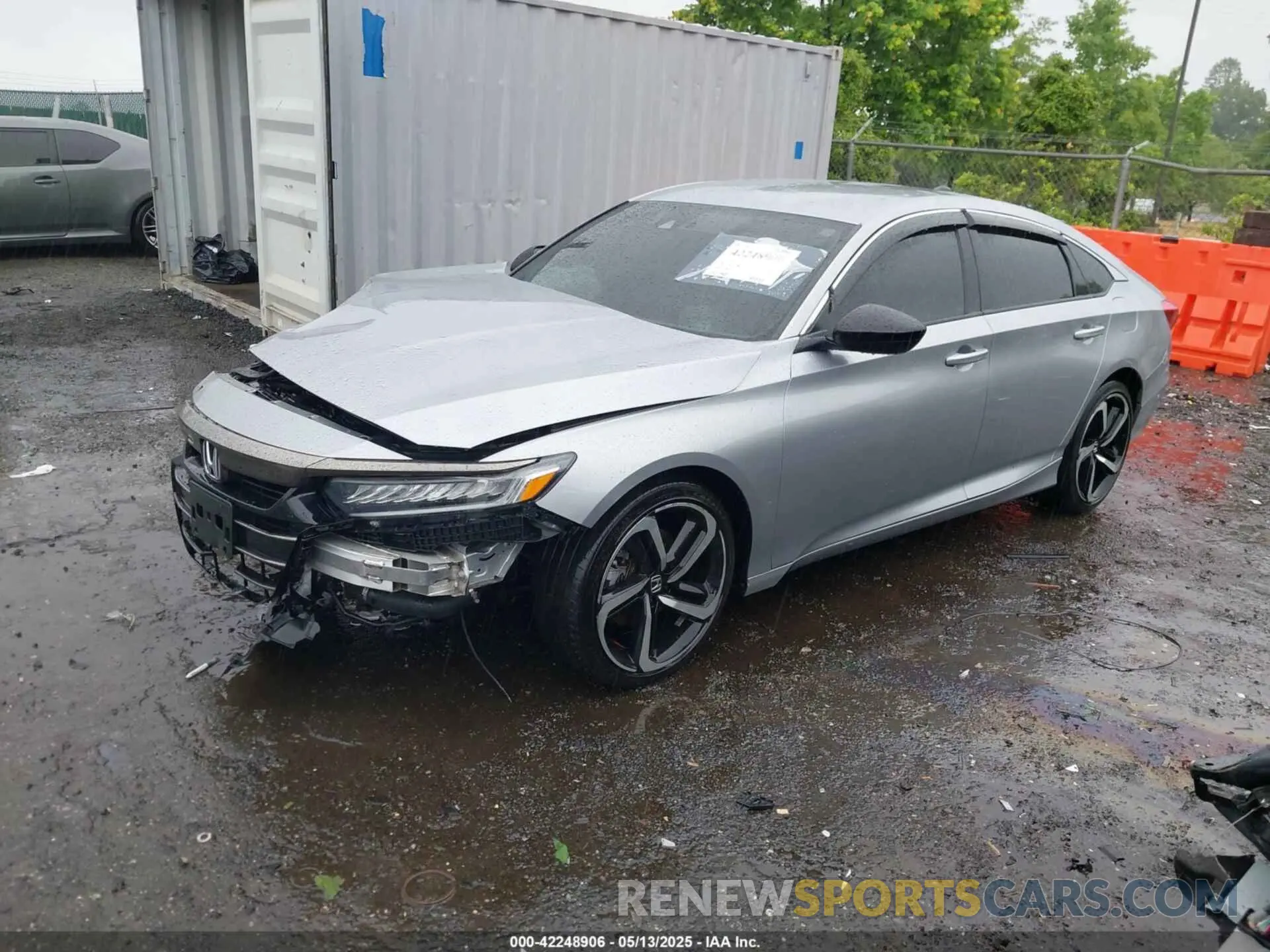 2 fotografías del automóvil dañado 1HGCV1F41MA095331 HONDA ACCORD 2021