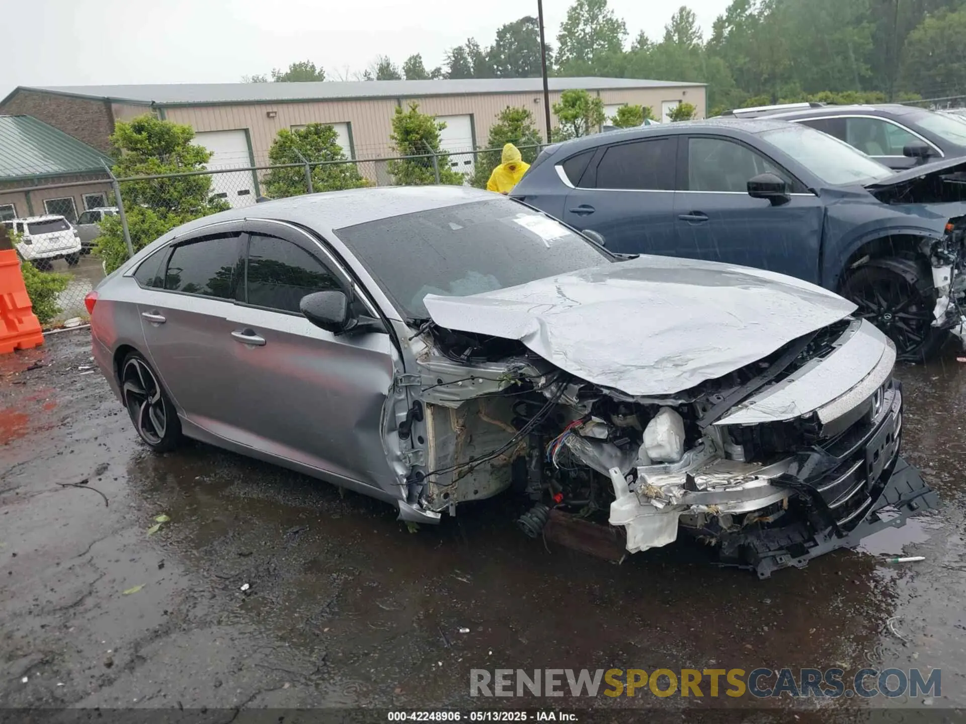6 fotografías del automóvil dañado 1HGCV1F41MA095331 HONDA ACCORD 2021