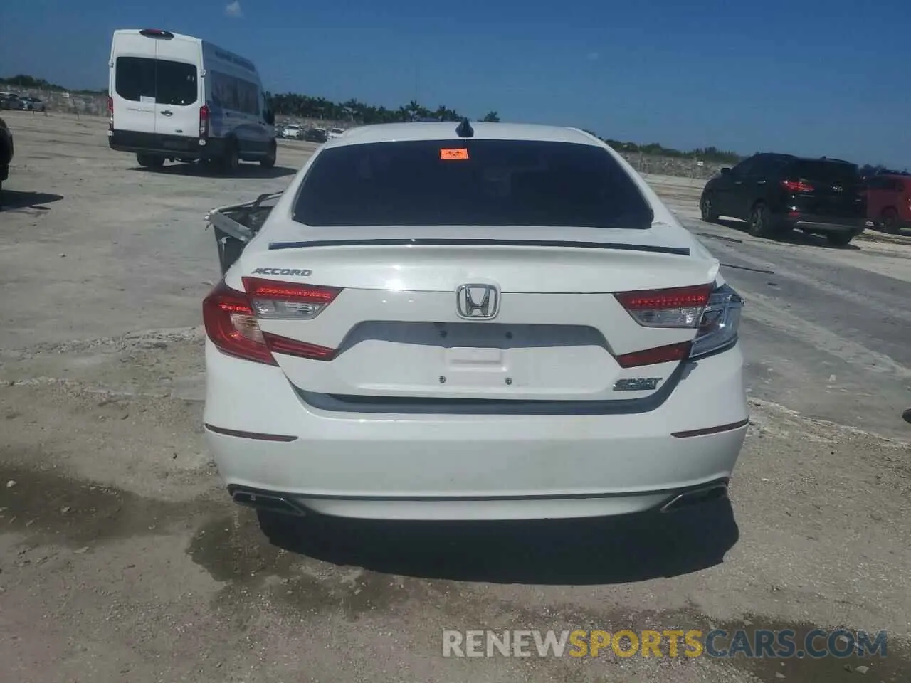 6 fotografías del automóvil dañado 1HGCV1F42MA034490 HONDA ACCORD 2021