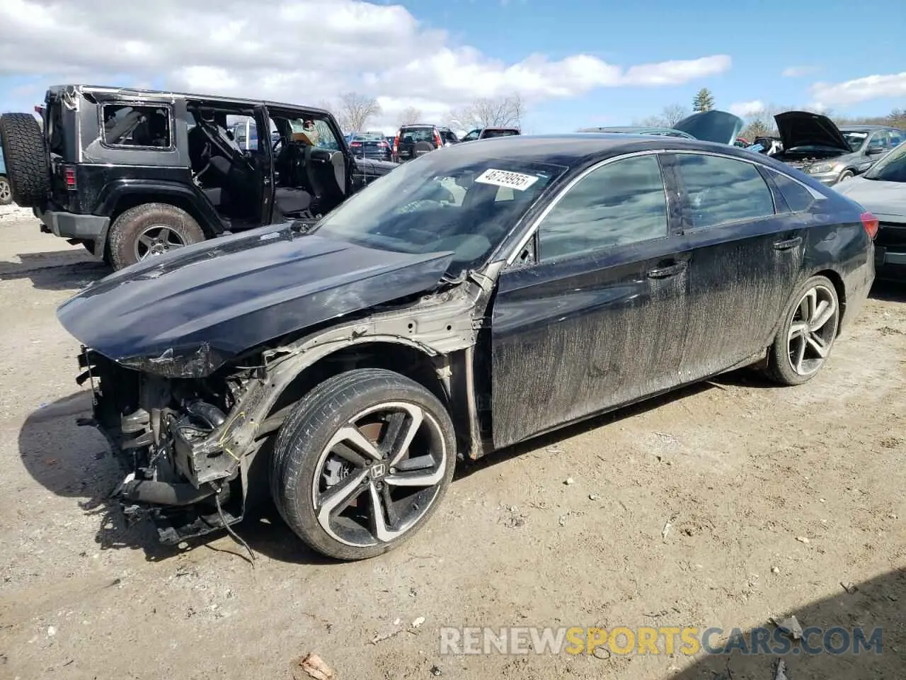 1 fotografías del automóvil dañado 1HGCV1F42MA052441 HONDA ACCORD 2021