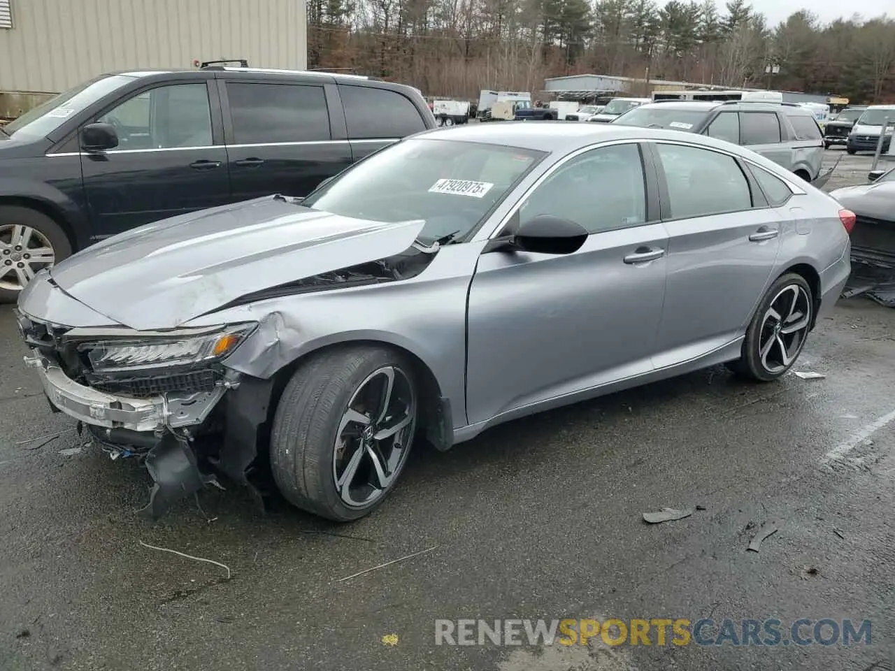 1 fotografías del automóvil dañado 1HGCV1F42MA071331 HONDA ACCORD 2021