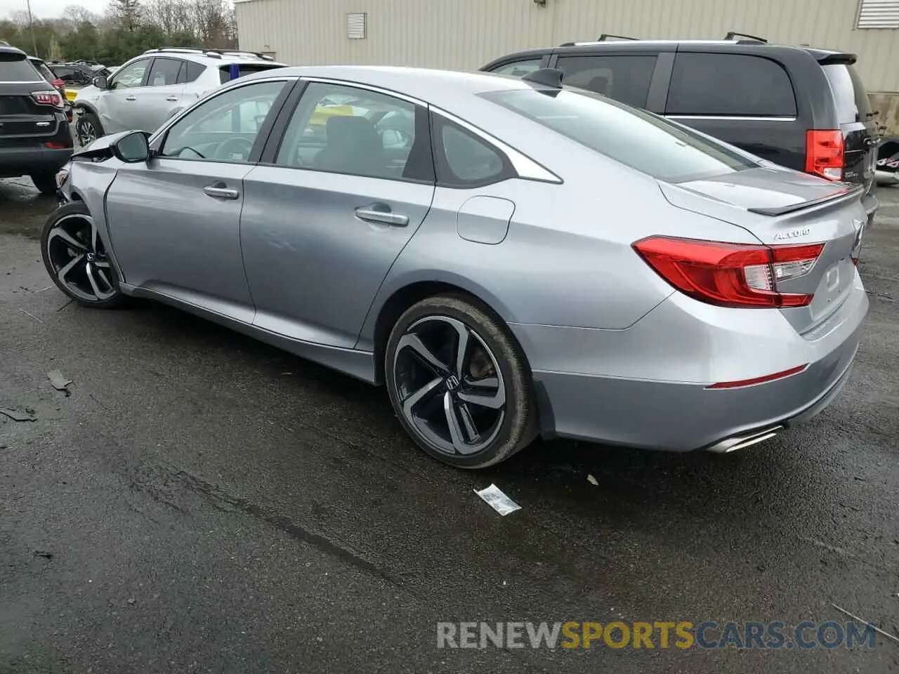 2 fotografías del automóvil dañado 1HGCV1F42MA071331 HONDA ACCORD 2021