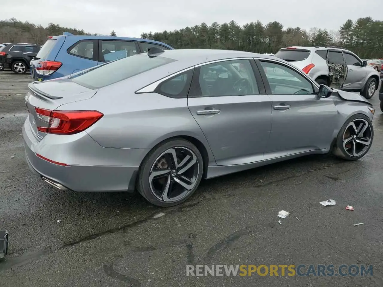 3 fotografías del automóvil dañado 1HGCV1F42MA071331 HONDA ACCORD 2021
