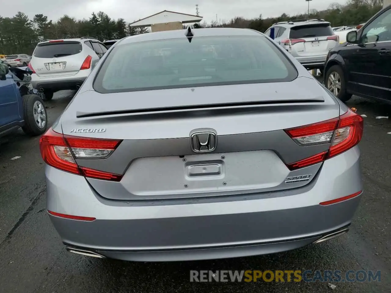 6 fotografías del automóvil dañado 1HGCV1F42MA071331 HONDA ACCORD 2021