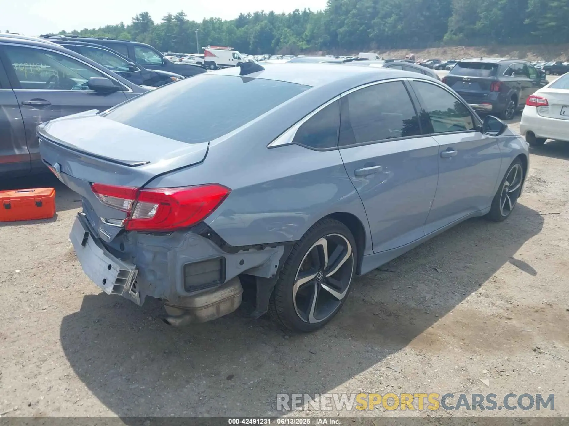 4 fotografías del automóvil dañado 1HGCV1F42MA124139 HONDA ACCORD 2021
