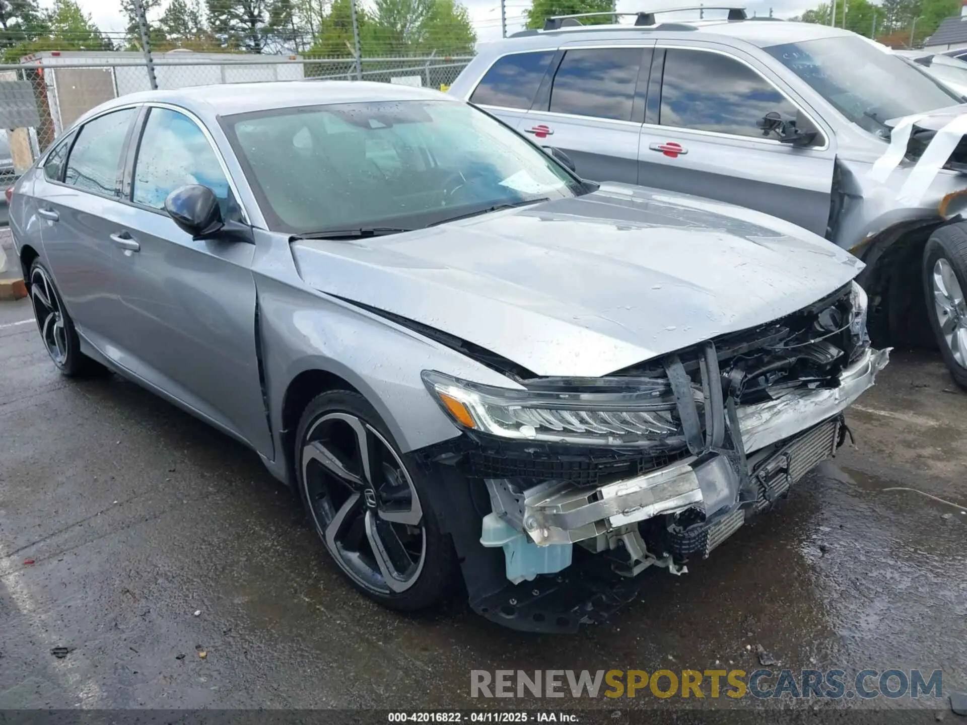 1 fotografías del automóvil dañado 1HGCV1F43MA038130 HONDA ACCORD 2021