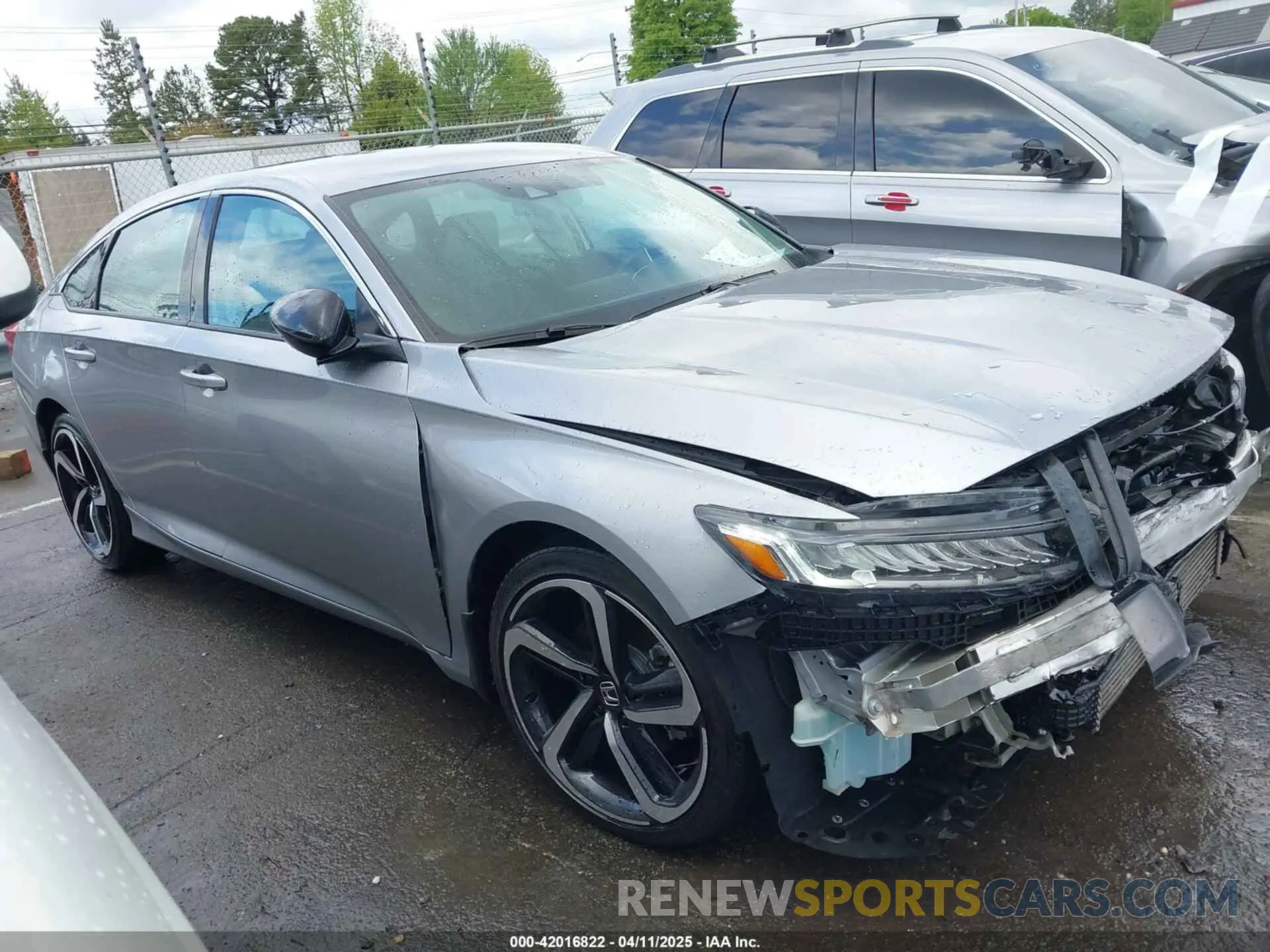13 fotografías del automóvil dañado 1HGCV1F43MA038130 HONDA ACCORD 2021