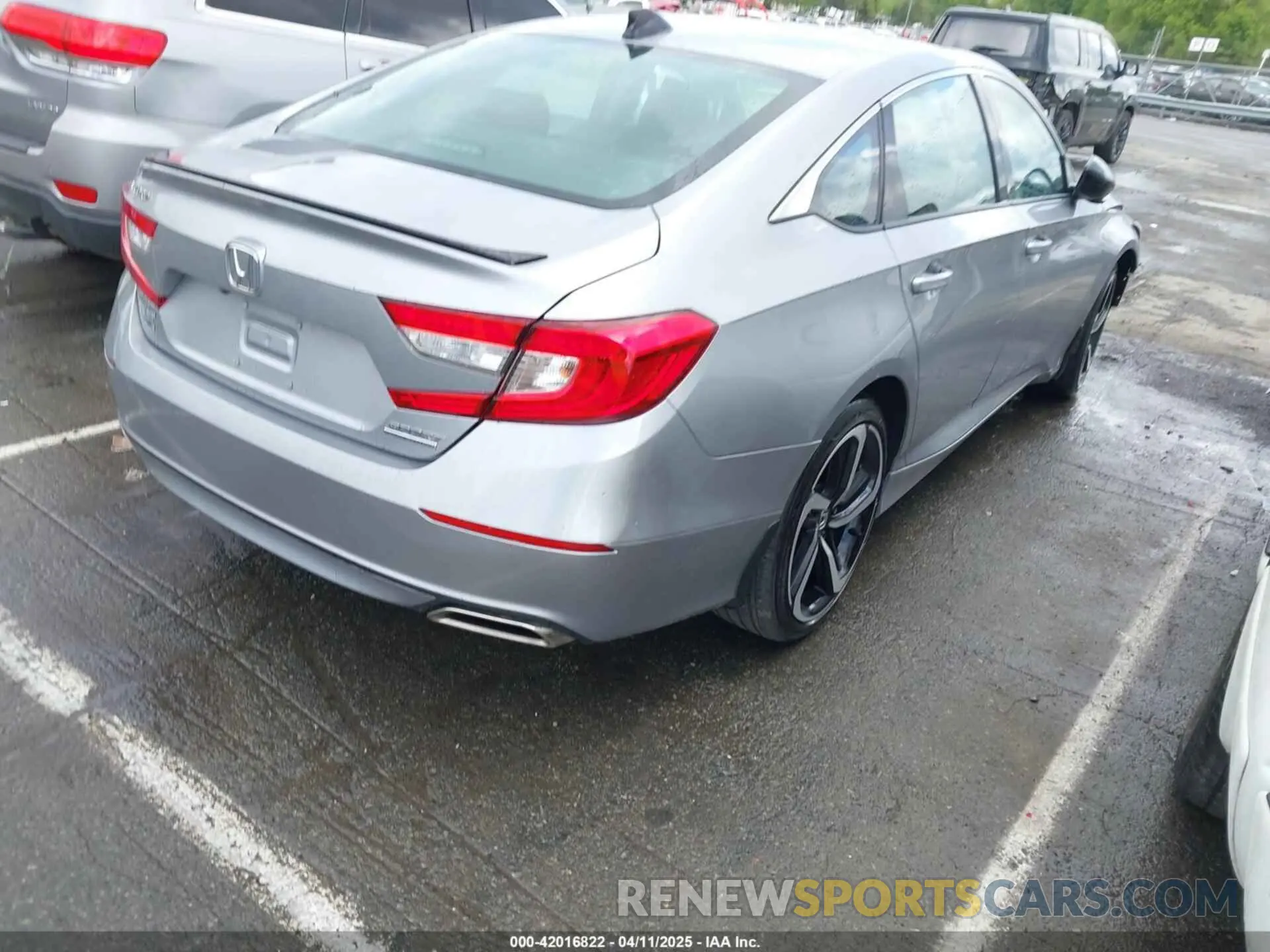 4 fotografías del automóvil dañado 1HGCV1F43MA038130 HONDA ACCORD 2021
