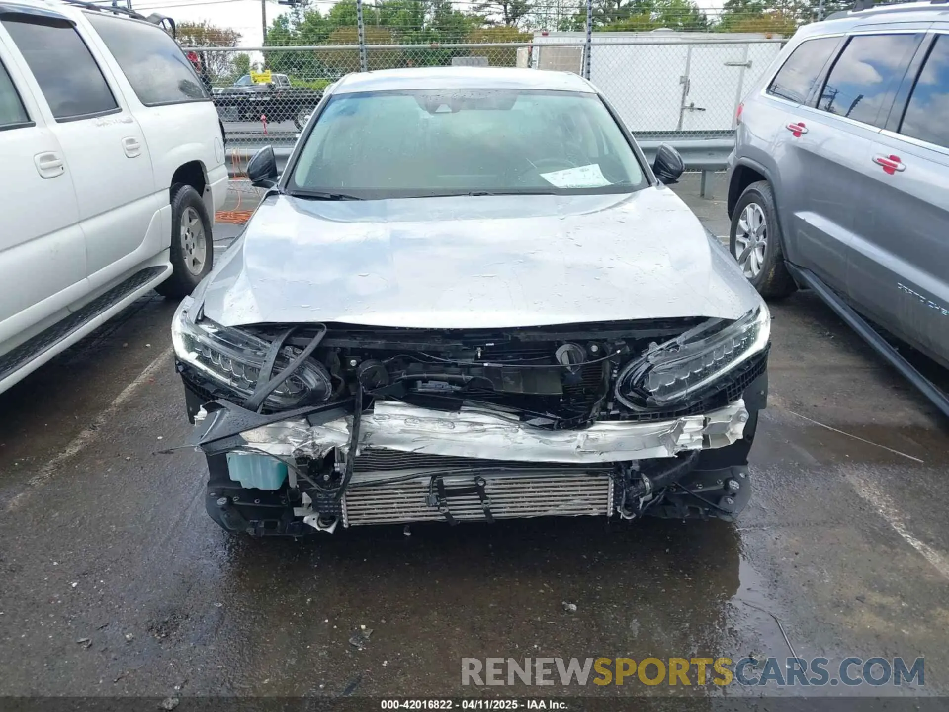 6 fotografías del automóvil dañado 1HGCV1F43MA038130 HONDA ACCORD 2021