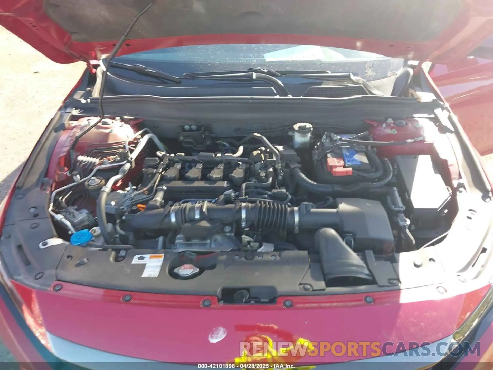 10 fotografías del automóvil dañado 1HGCV1F43MA058068 HONDA ACCORD 2021