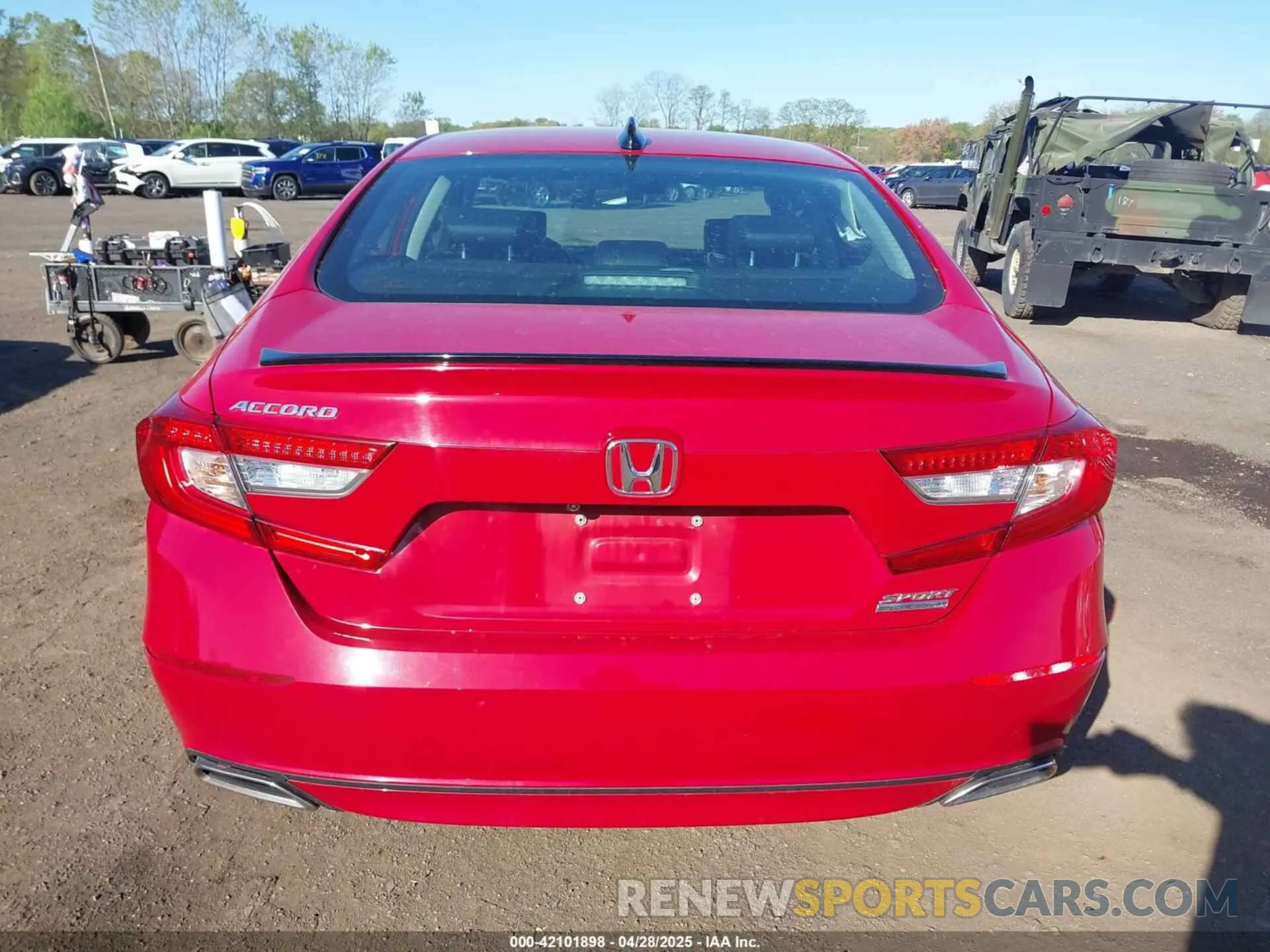 16 fotografías del automóvil dañado 1HGCV1F43MA058068 HONDA ACCORD 2021