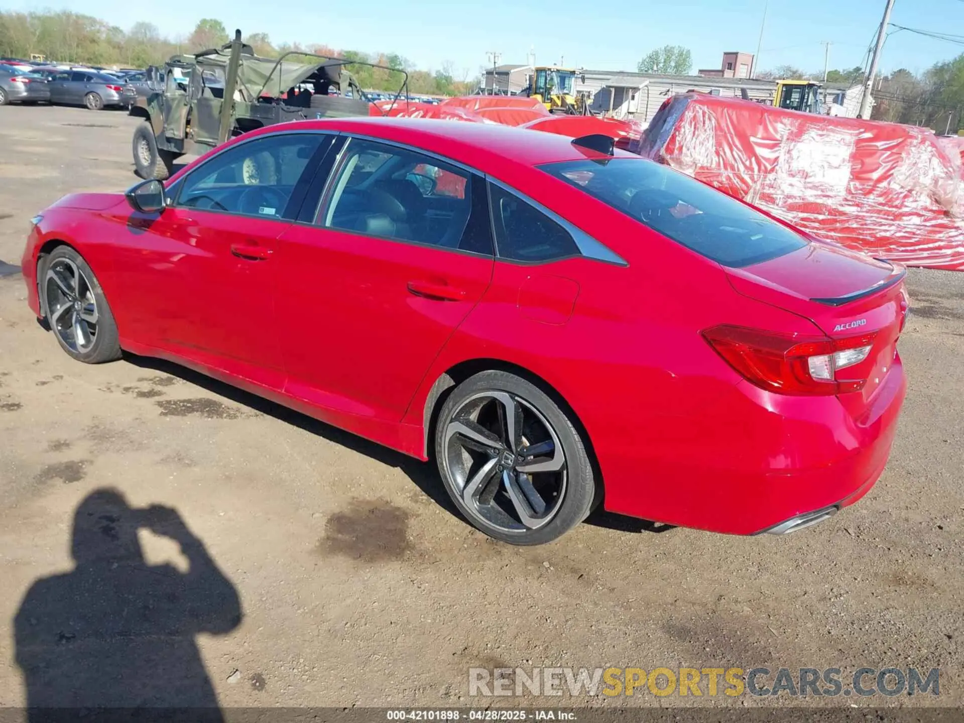 3 fotografías del automóvil dañado 1HGCV1F43MA058068 HONDA ACCORD 2021