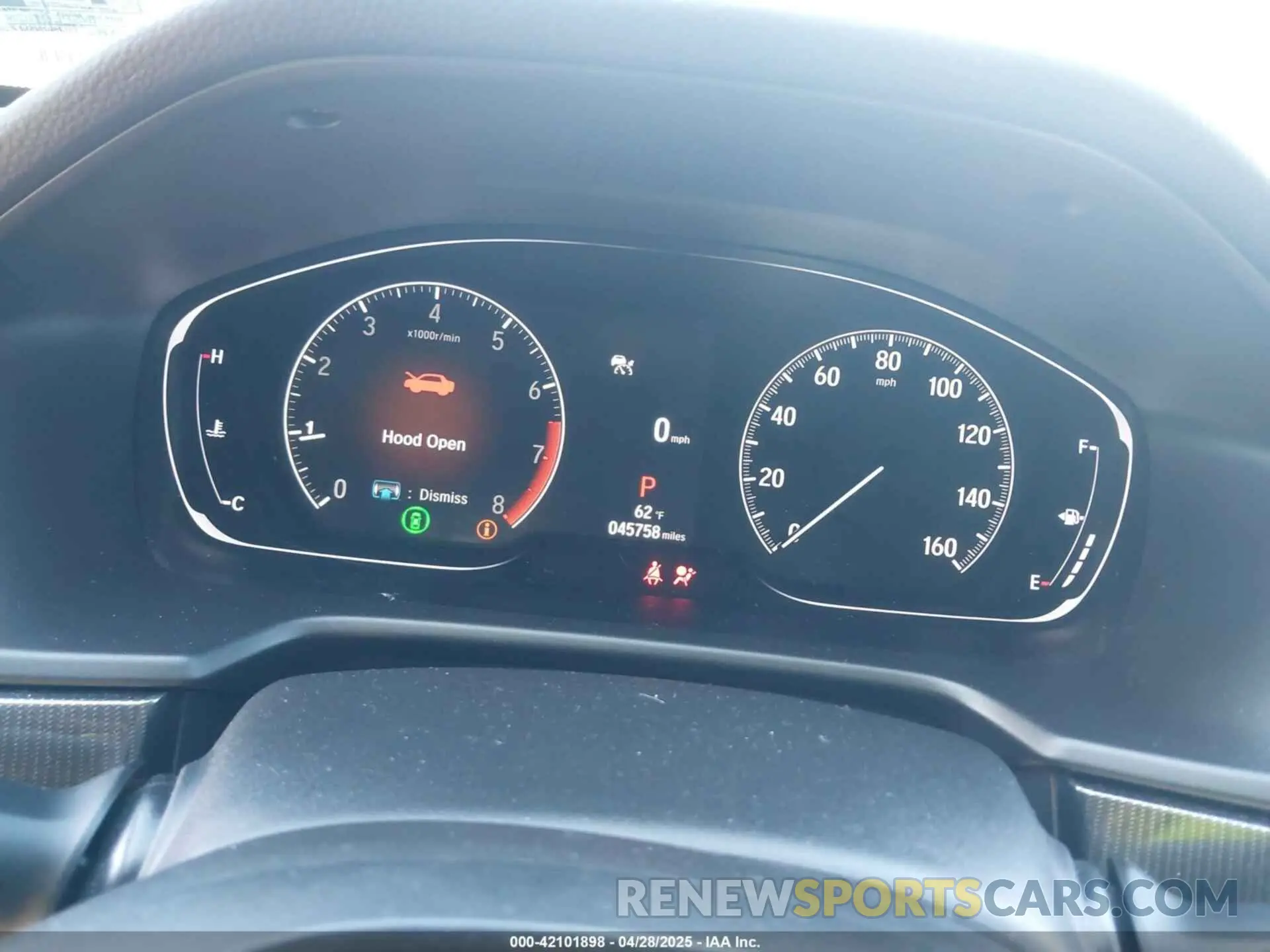 7 fotografías del automóvil dañado 1HGCV1F43MA058068 HONDA ACCORD 2021
