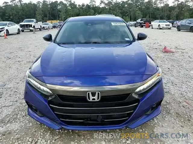 13 fotografías del automóvil dañado 1HGCV1F44MA069497 HONDA ACCORD 2021