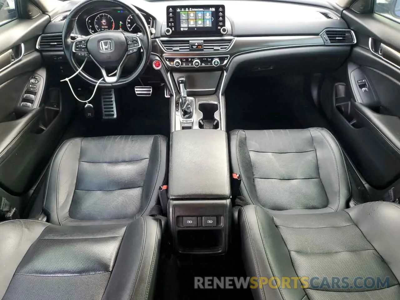 8 fotografías del automóvil dañado 1HGCV1F44MA069497 HONDA ACCORD 2021