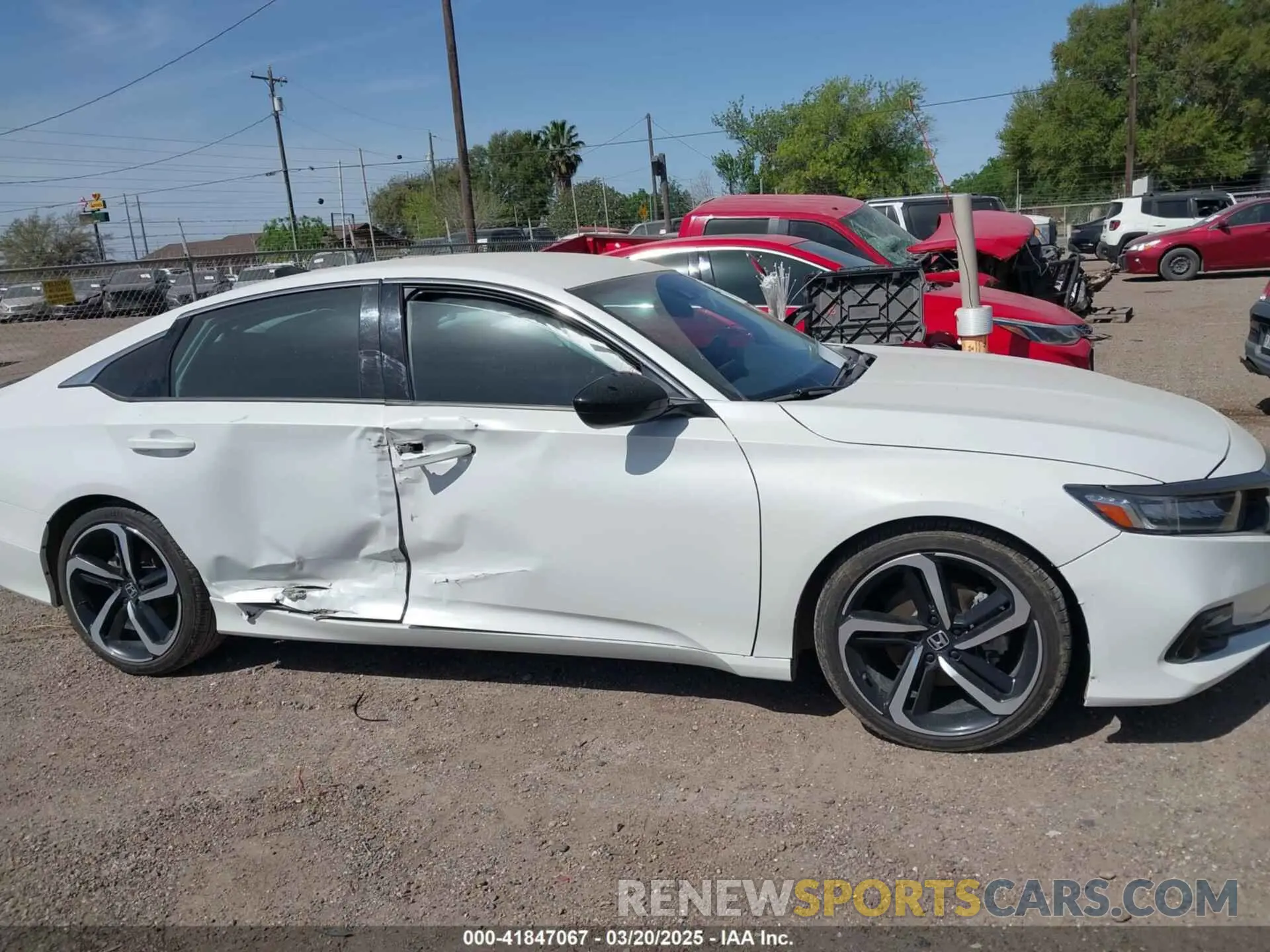 13 fotografías del automóvil dañado 1HGCV1F44MA071430 HONDA ACCORD 2021
