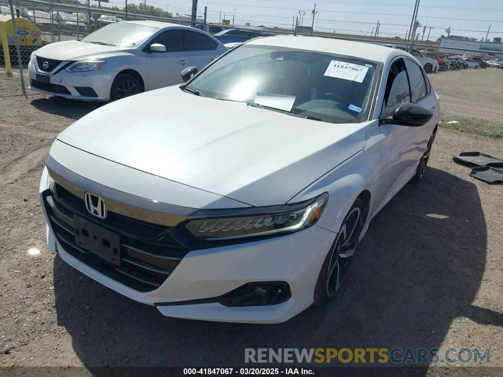2 fotografías del automóvil dañado 1HGCV1F44MA071430 HONDA ACCORD 2021