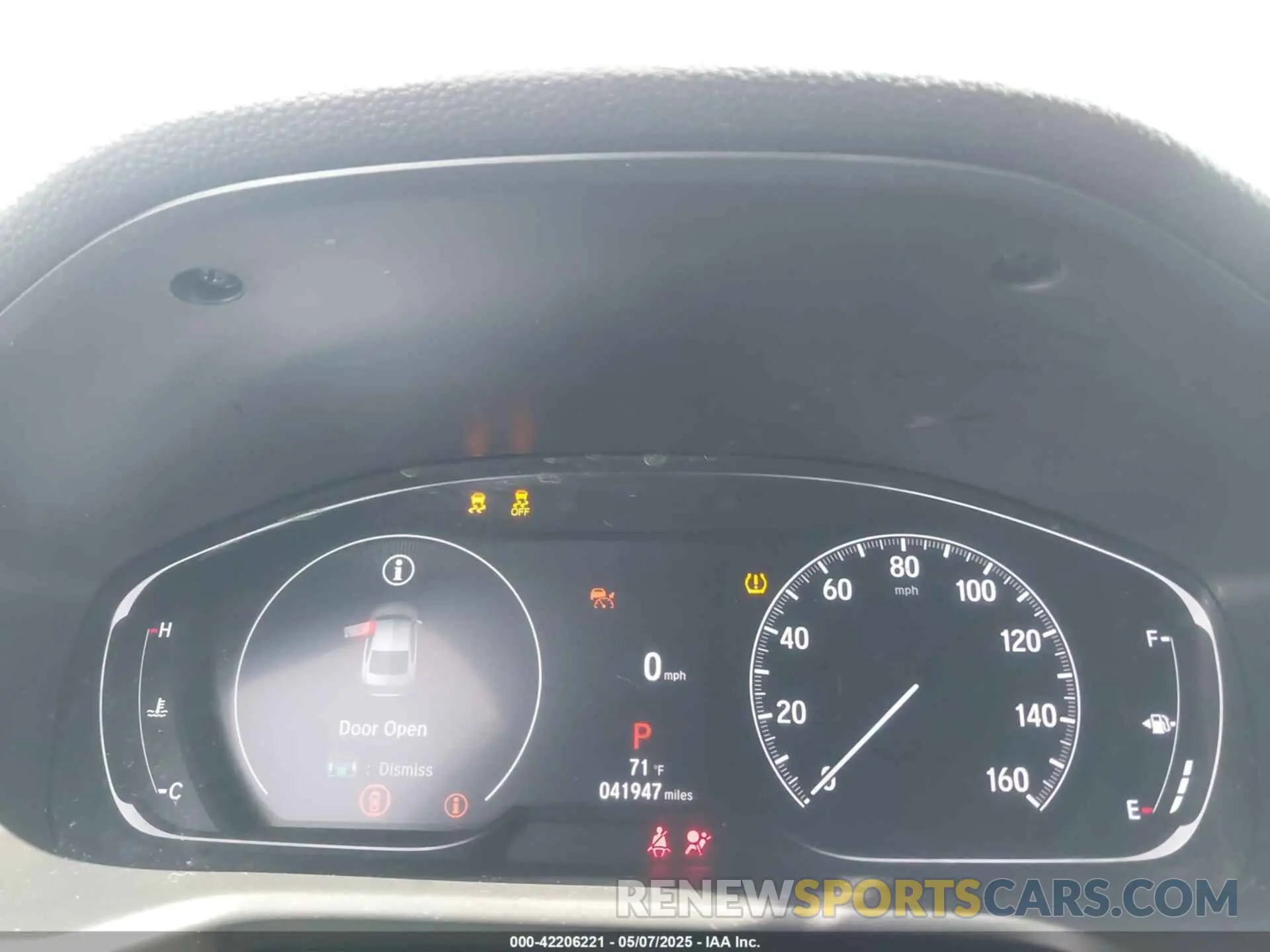 7 fotografías del automóvil dañado 1HGCV1F44MA078619 HONDA ACCORD 2021