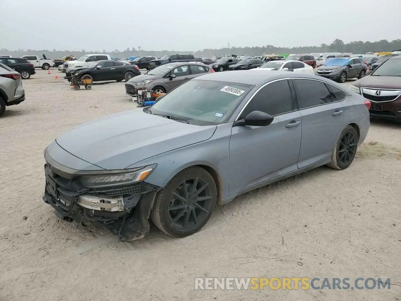 1 fotografías del automóvil dañado 1HGCV1F44MA091516 HONDA ACCORD 2021